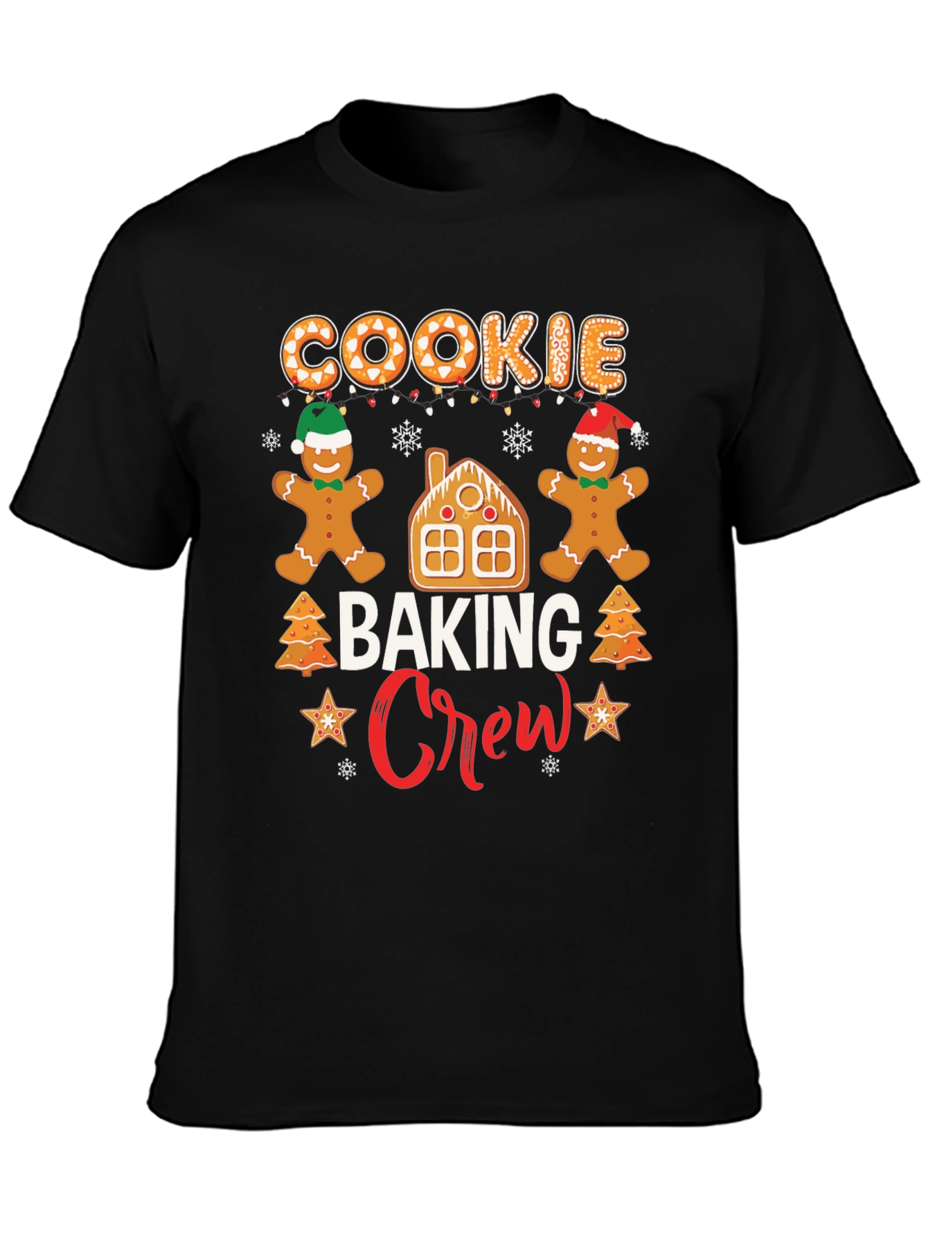 Cookie Baking Crew Christmas T-Shirt