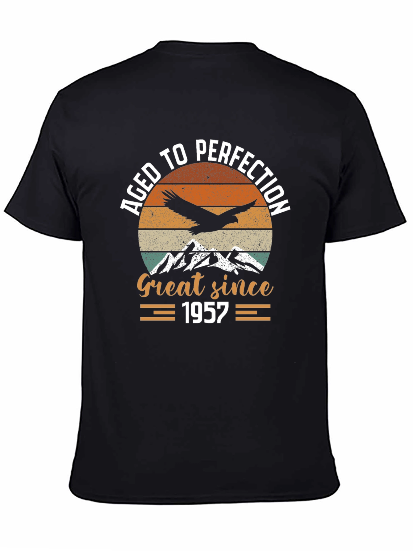 Aged To Perfection 1957 Birthday T-Shirt