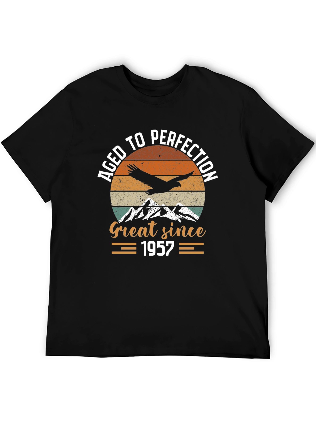 Aged To Perfection 1957 Birthday T-Shirt