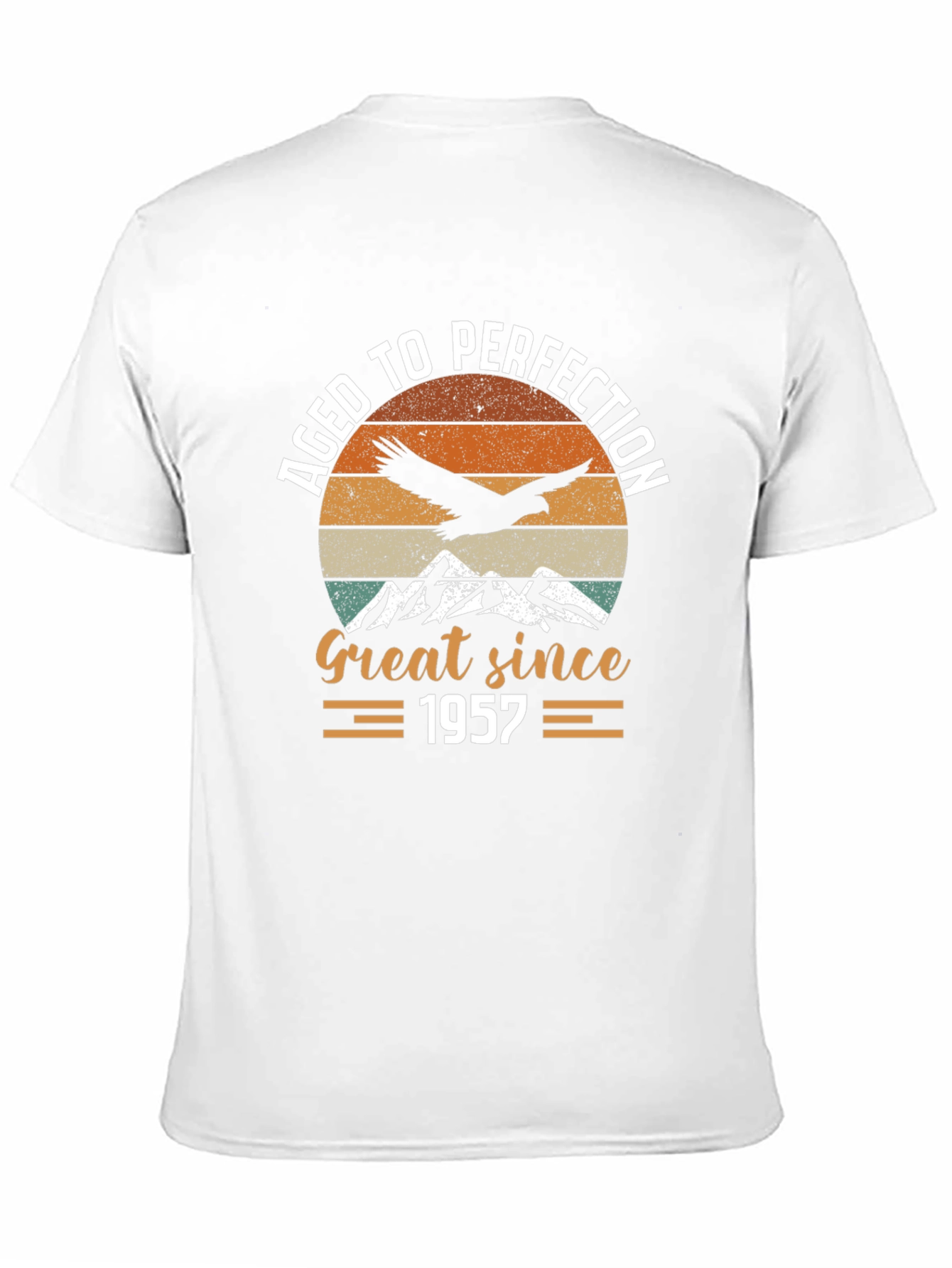 Aged To Perfection 1957 Birthday T-Shirt