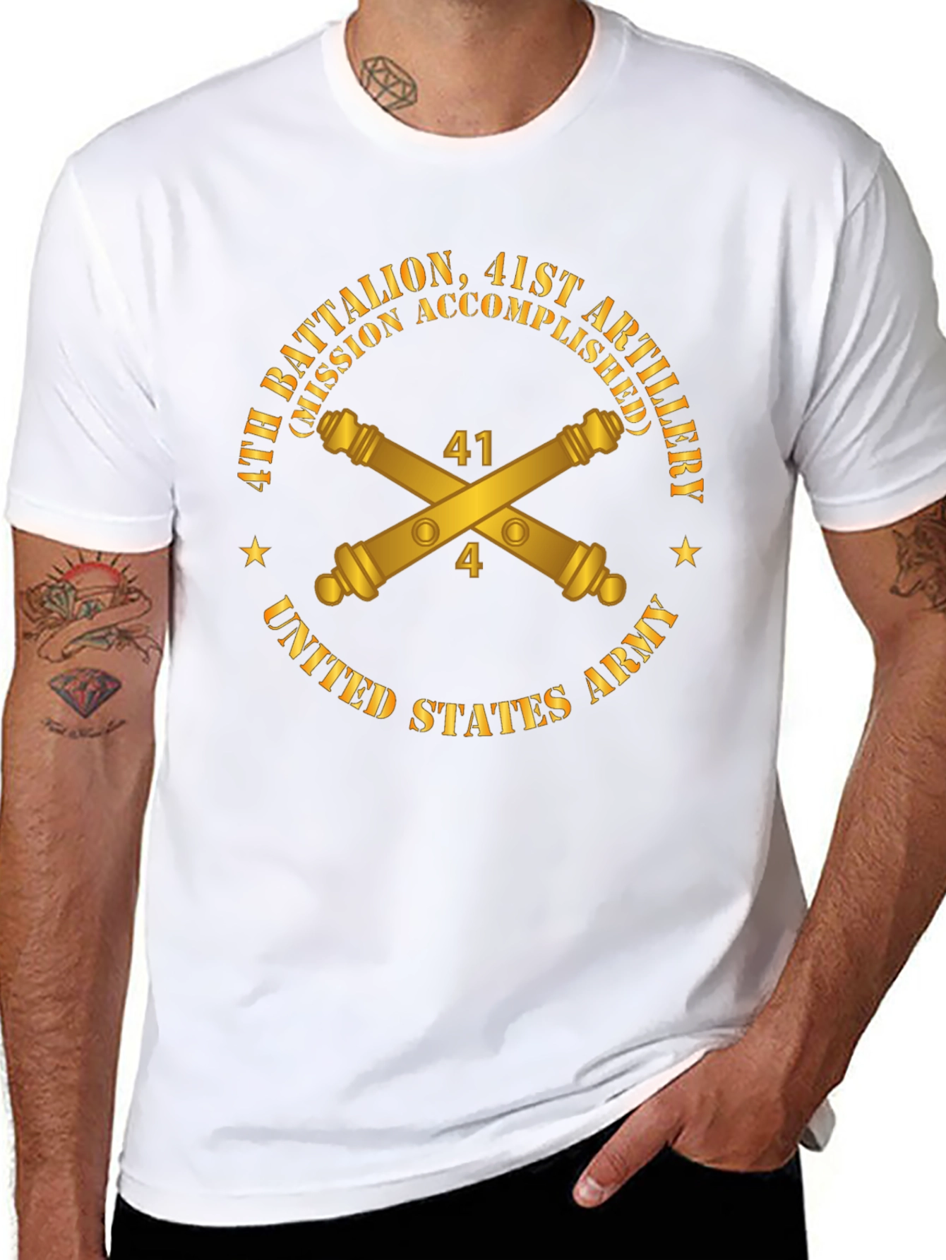4th Battalion 41st Artillery T-Shirt