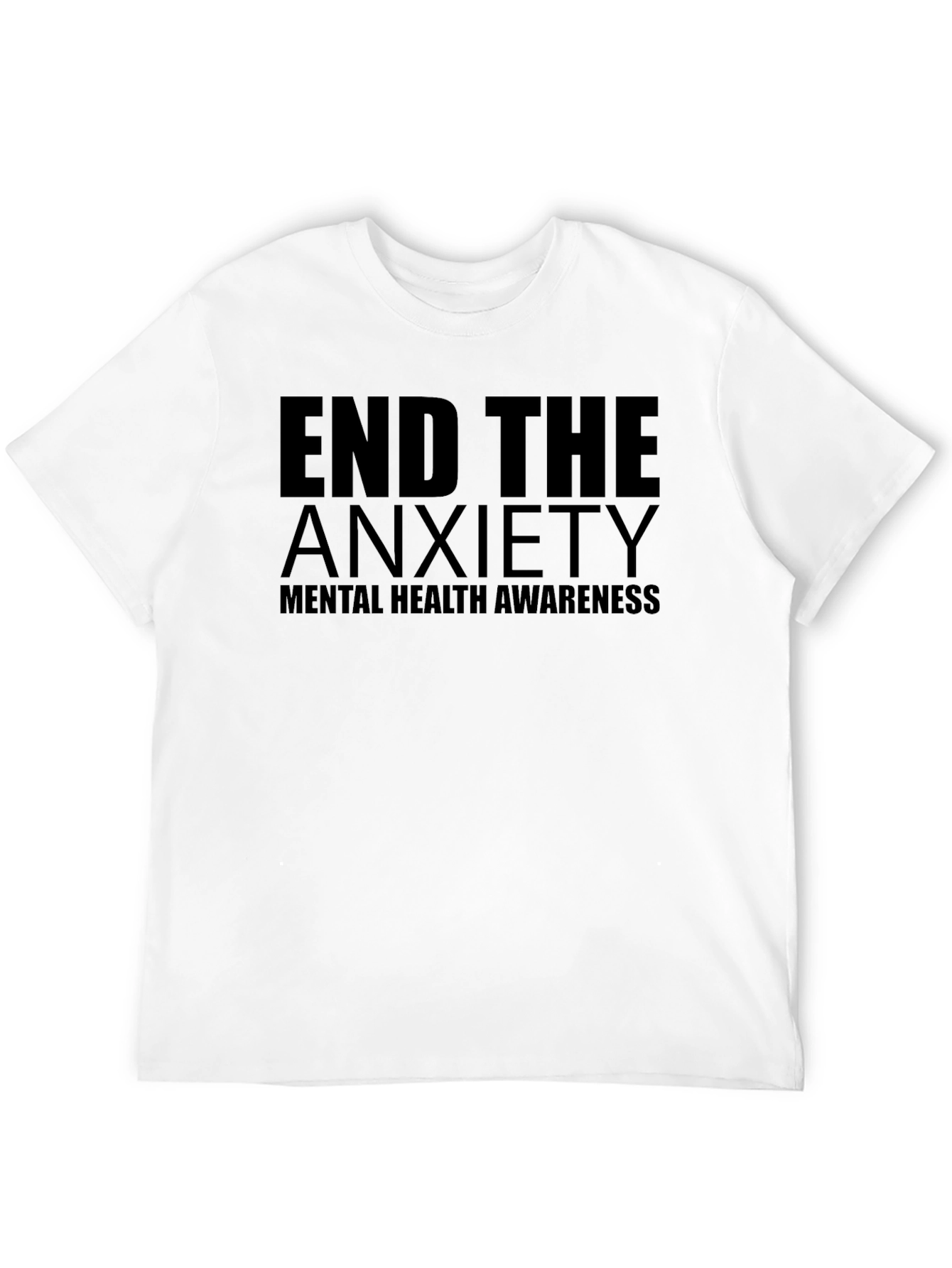 End The Anxiety Mental Health Awareness T-Shirt