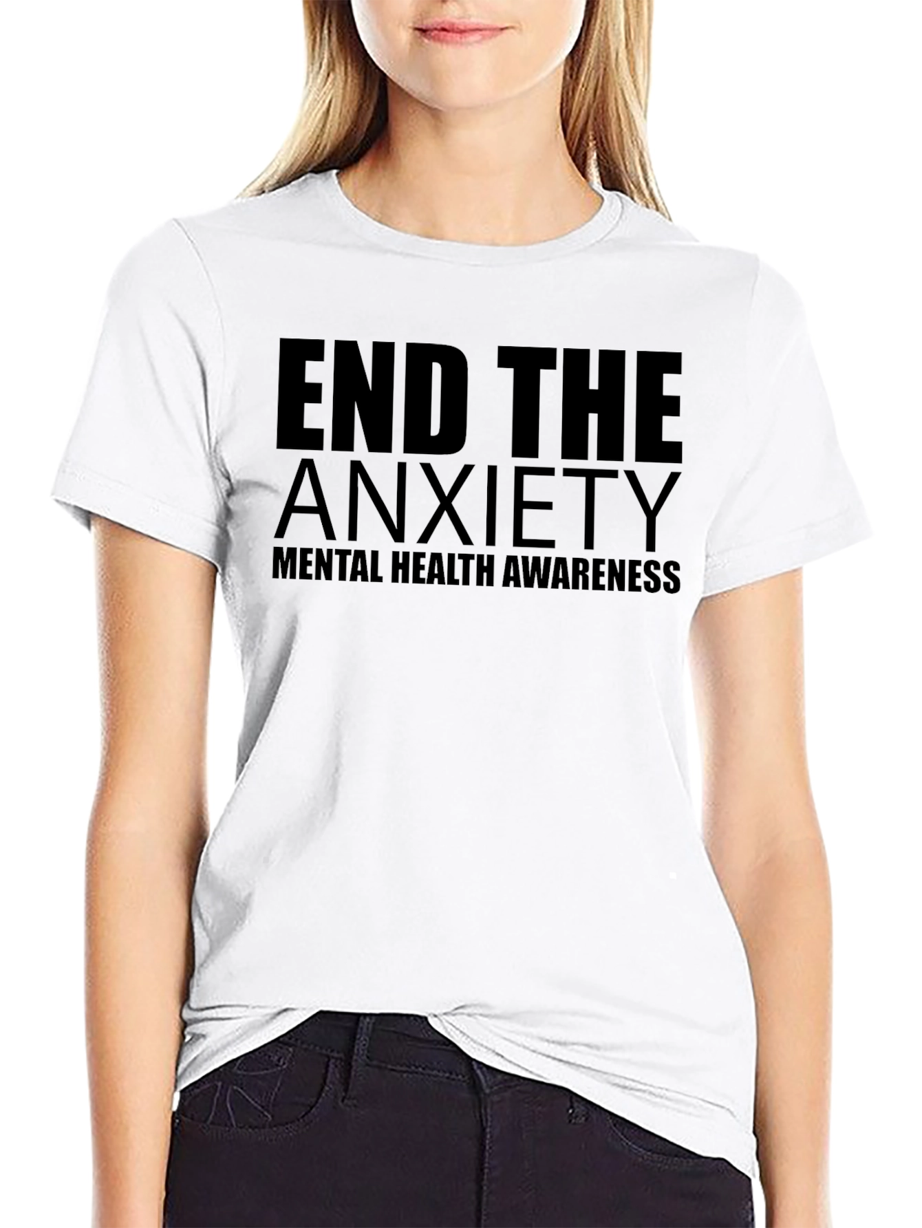 End The Anxiety Mental Health Awareness T-Shirt