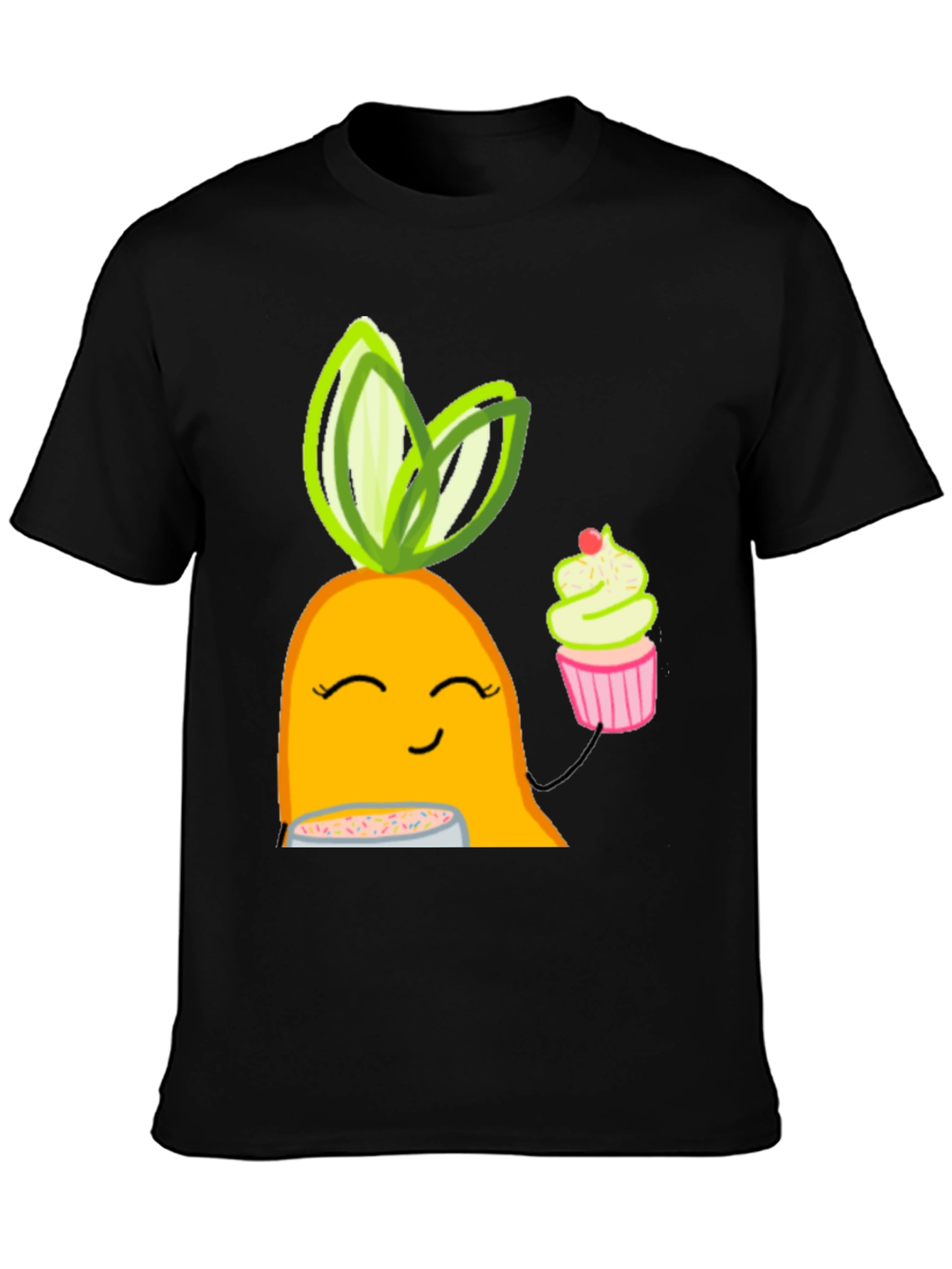 Cute Cartoon Carrot T-Shirt