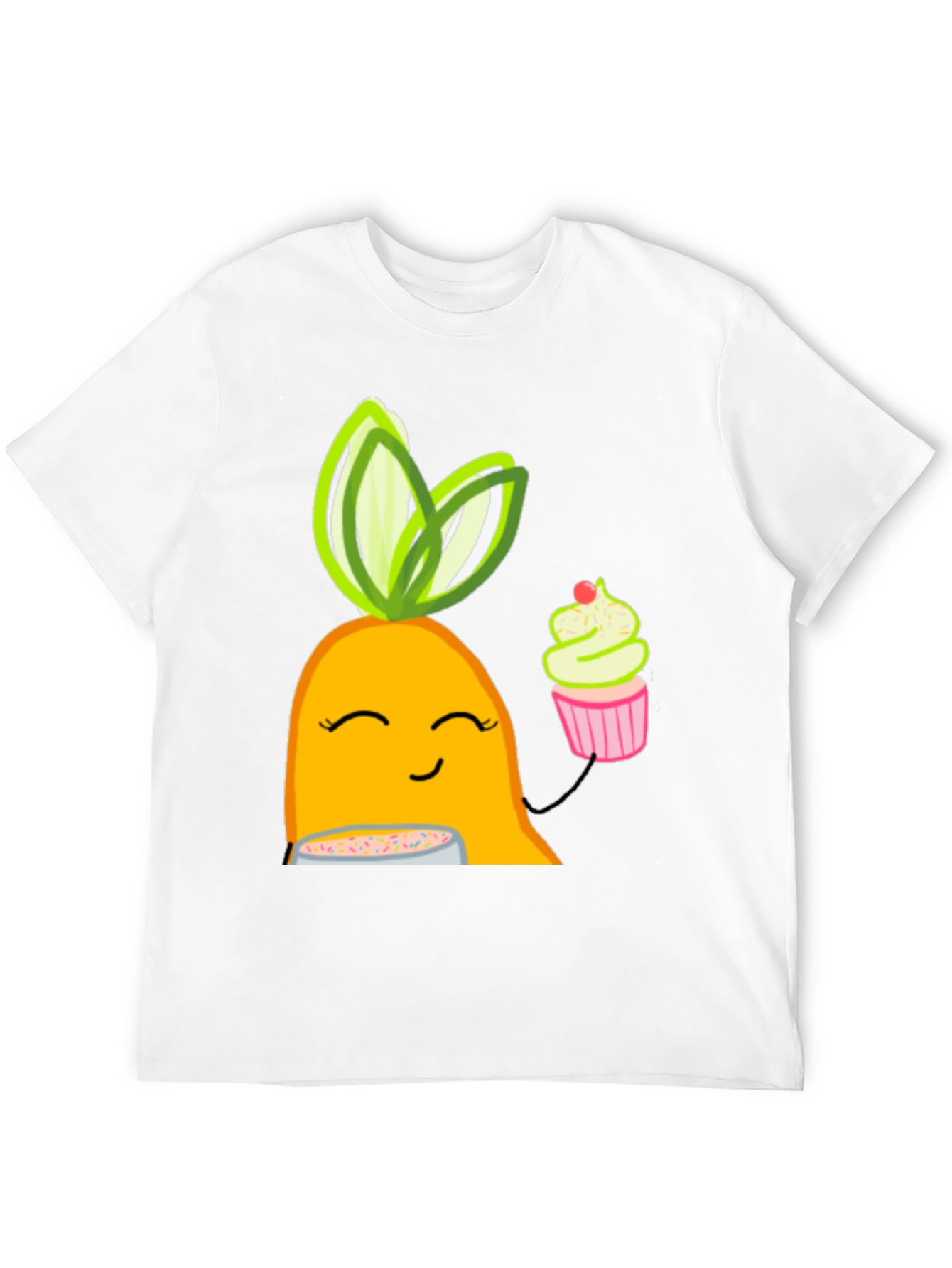 Cute Cartoon Carrot T-Shirt