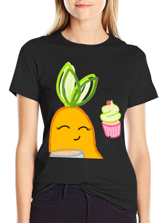 Cute Cartoon Carrot T-Shirt