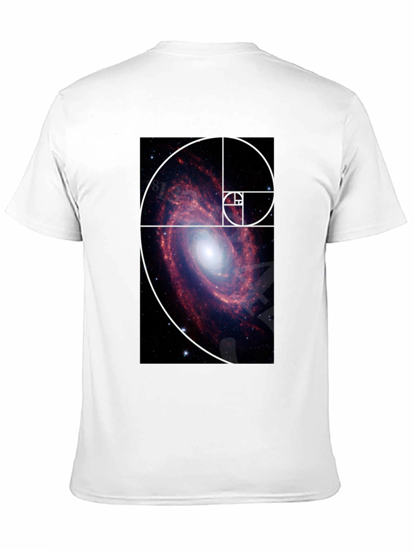Galaxy Spiral T-Shirt - Black Cotton Tee