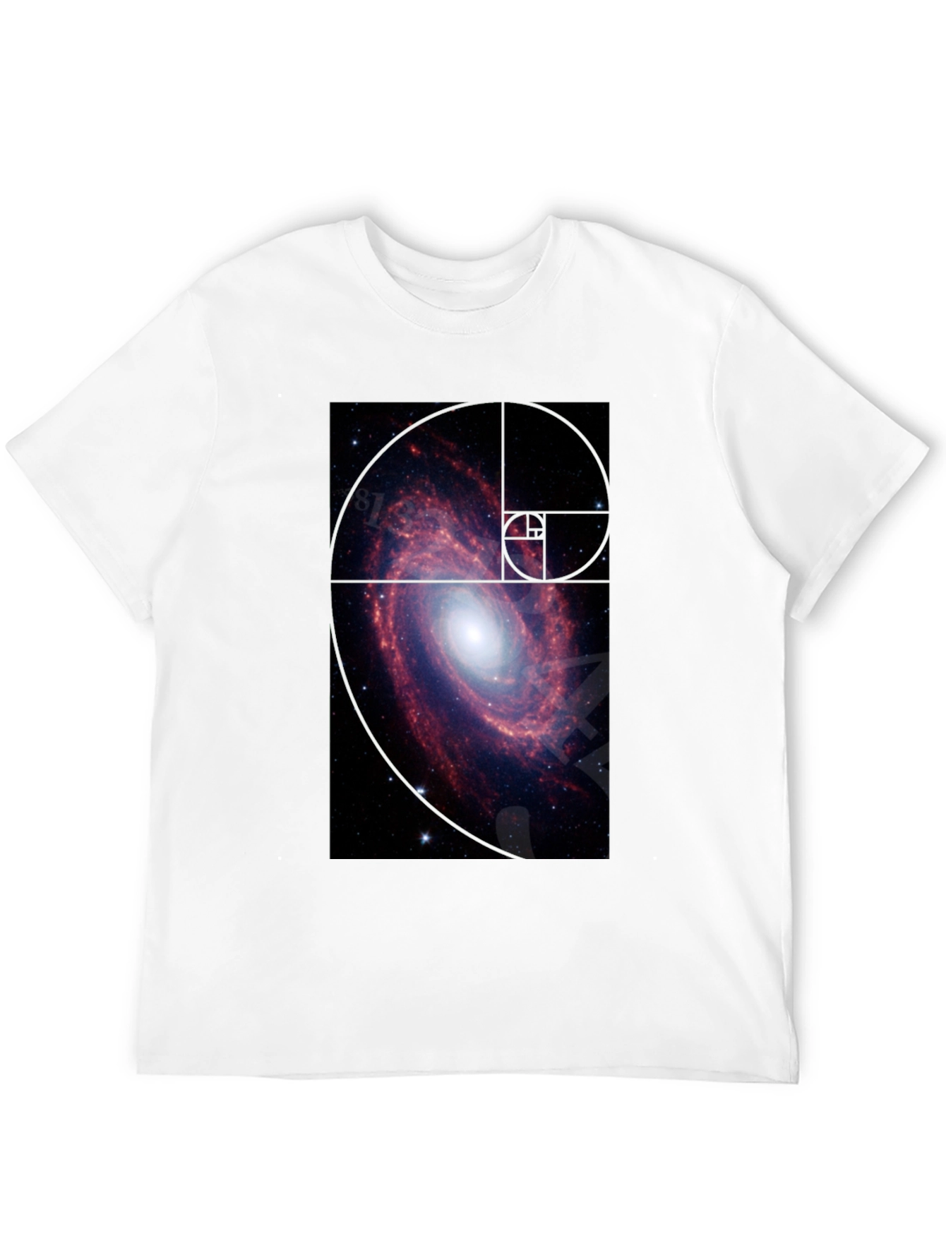 Galaxy Spiral T-Shirt - Black Cotton Tee