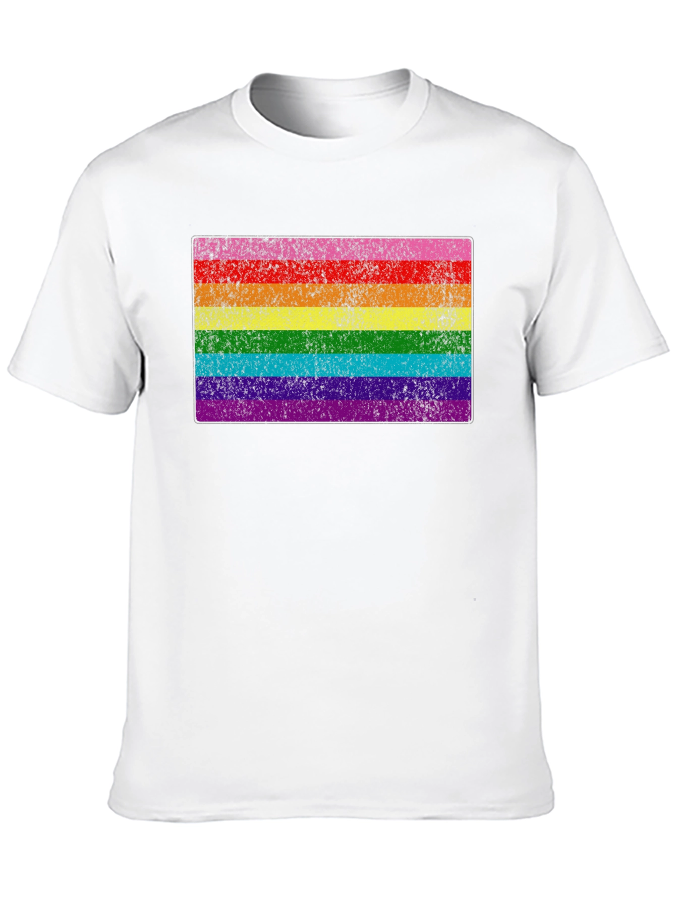 LGBT Pride Flag Black T-Shirt