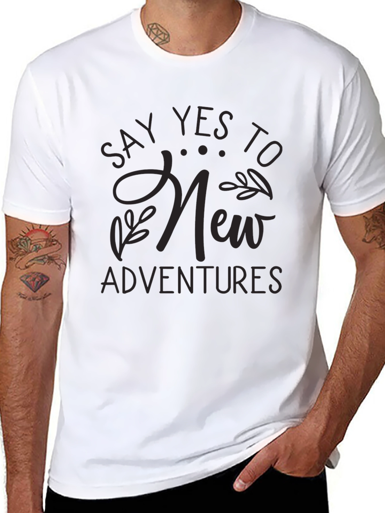Say Yes to New Adventures Graphic Tee