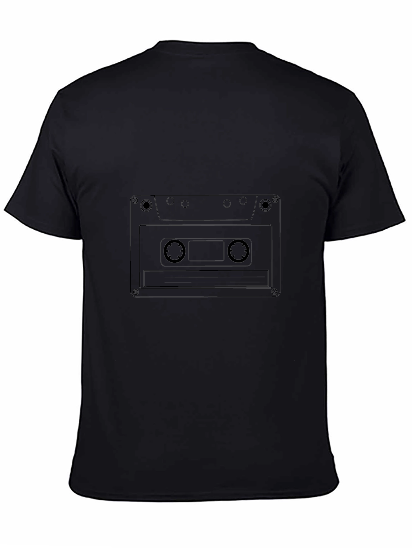 Retro Cassette Tape T-Shirt - Classic Music Lover Tee