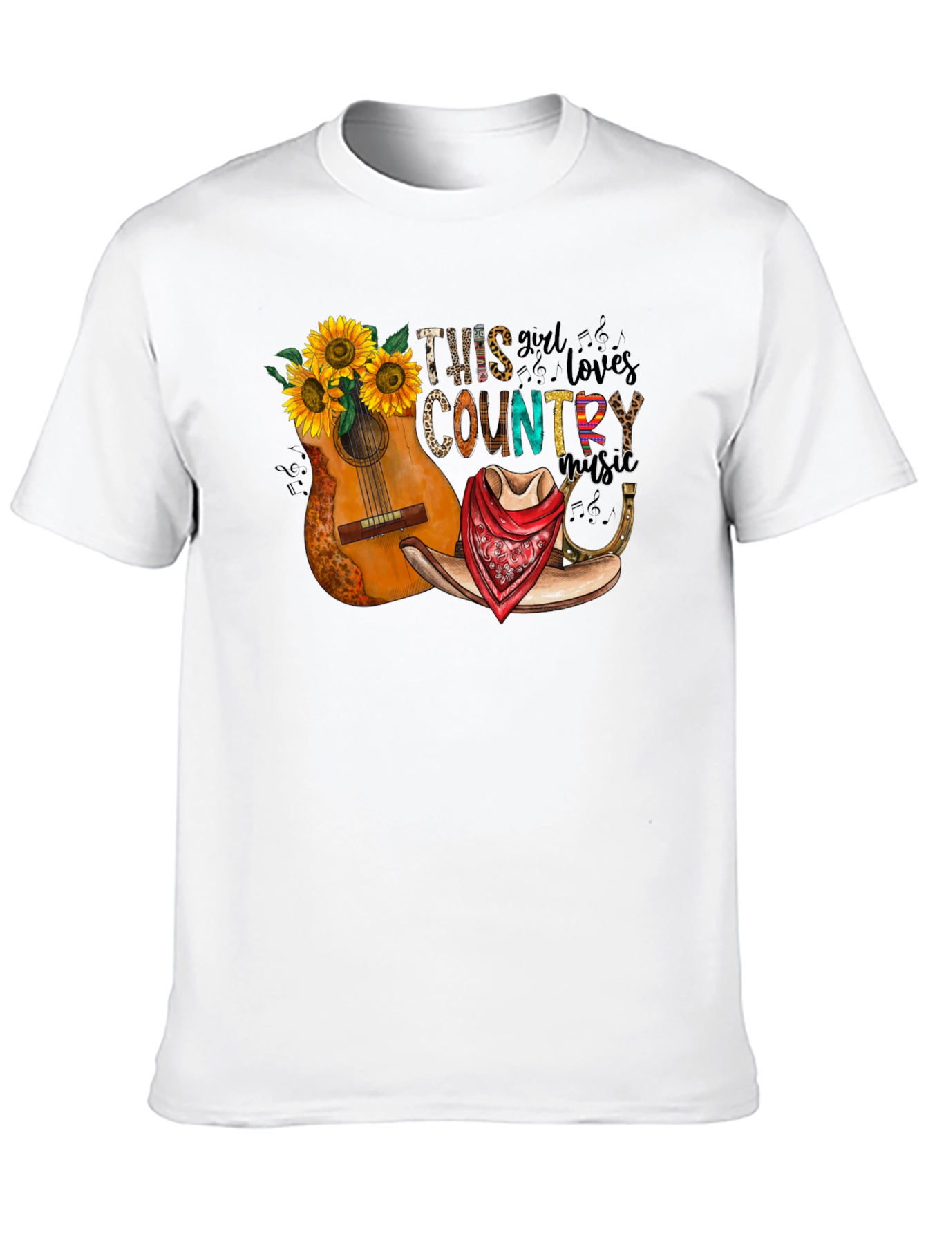 Country Music Lover Graphic Tee