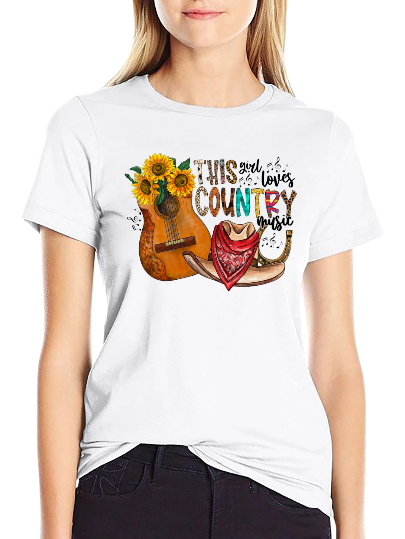 Country Music Lover Graphic Tee