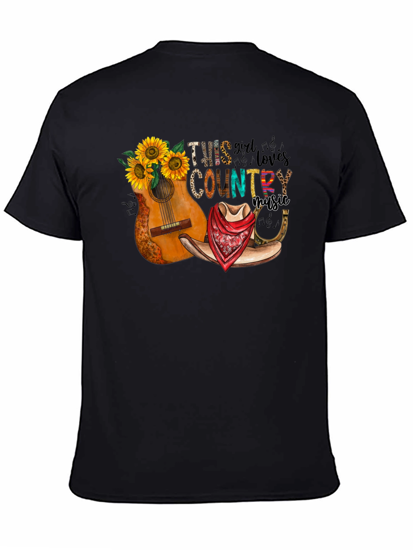 Country Music Lover Graphic Tee