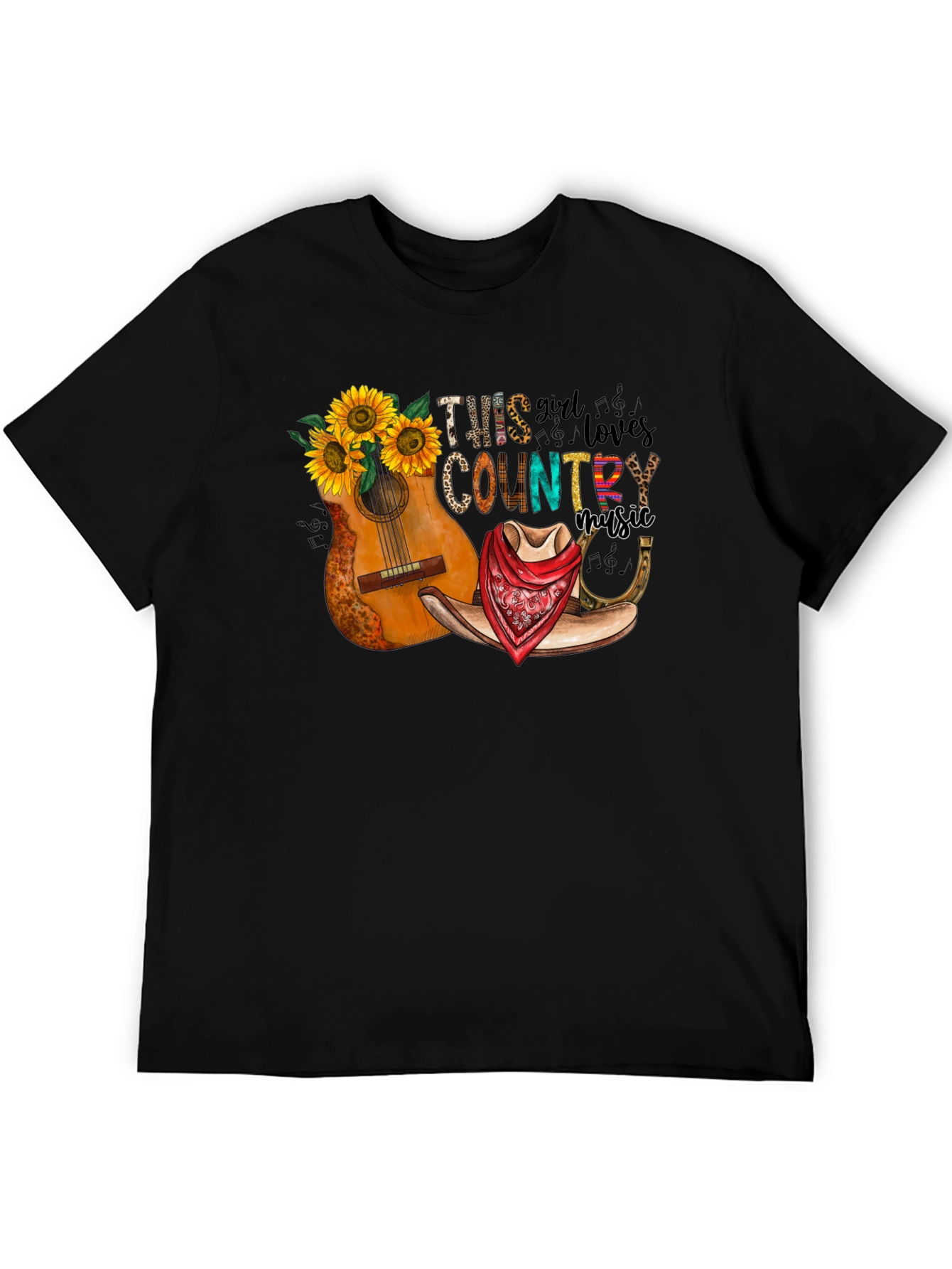 Country Music Lover Graphic Tee