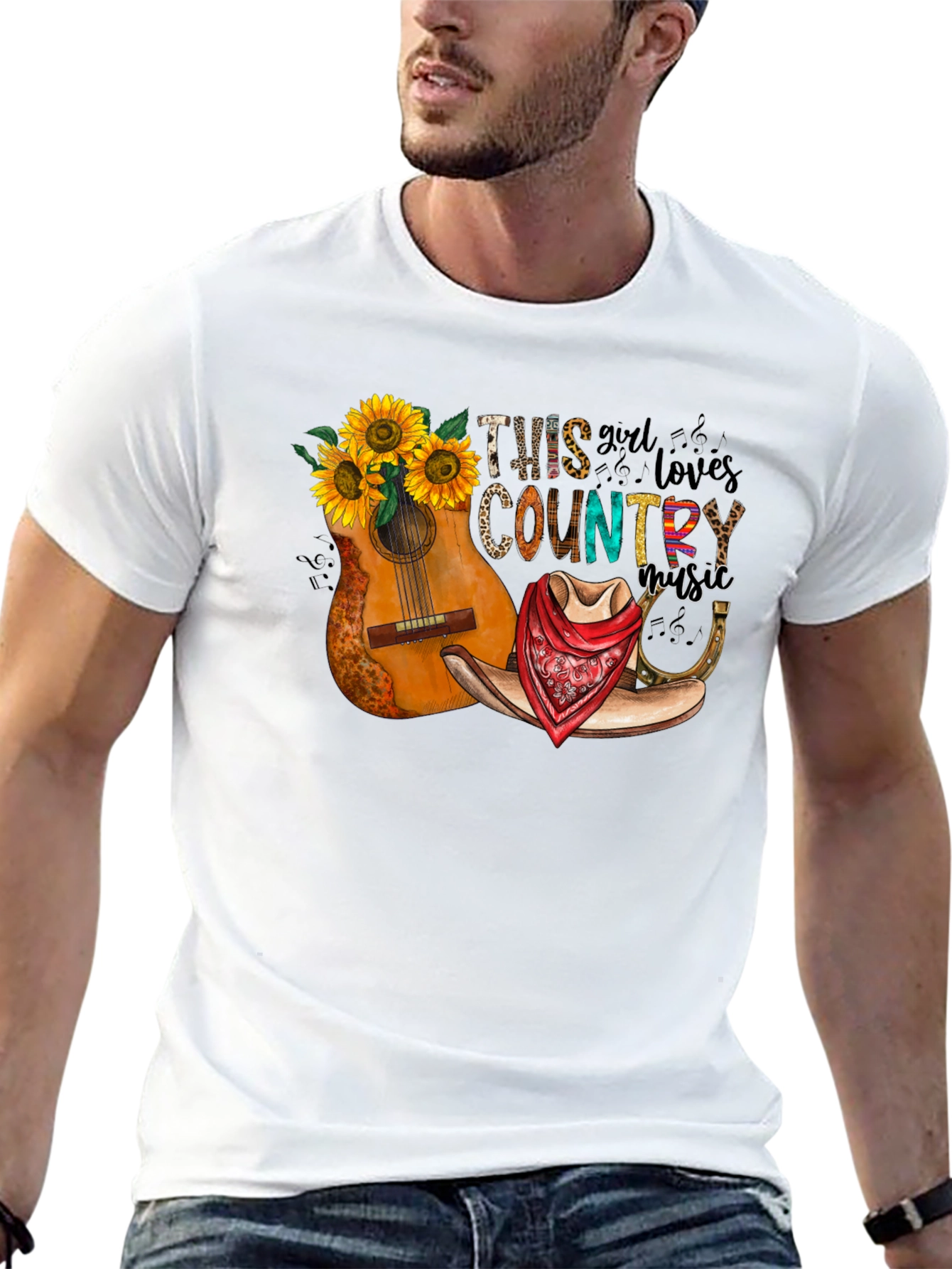 Country Music Lover Graphic Tee