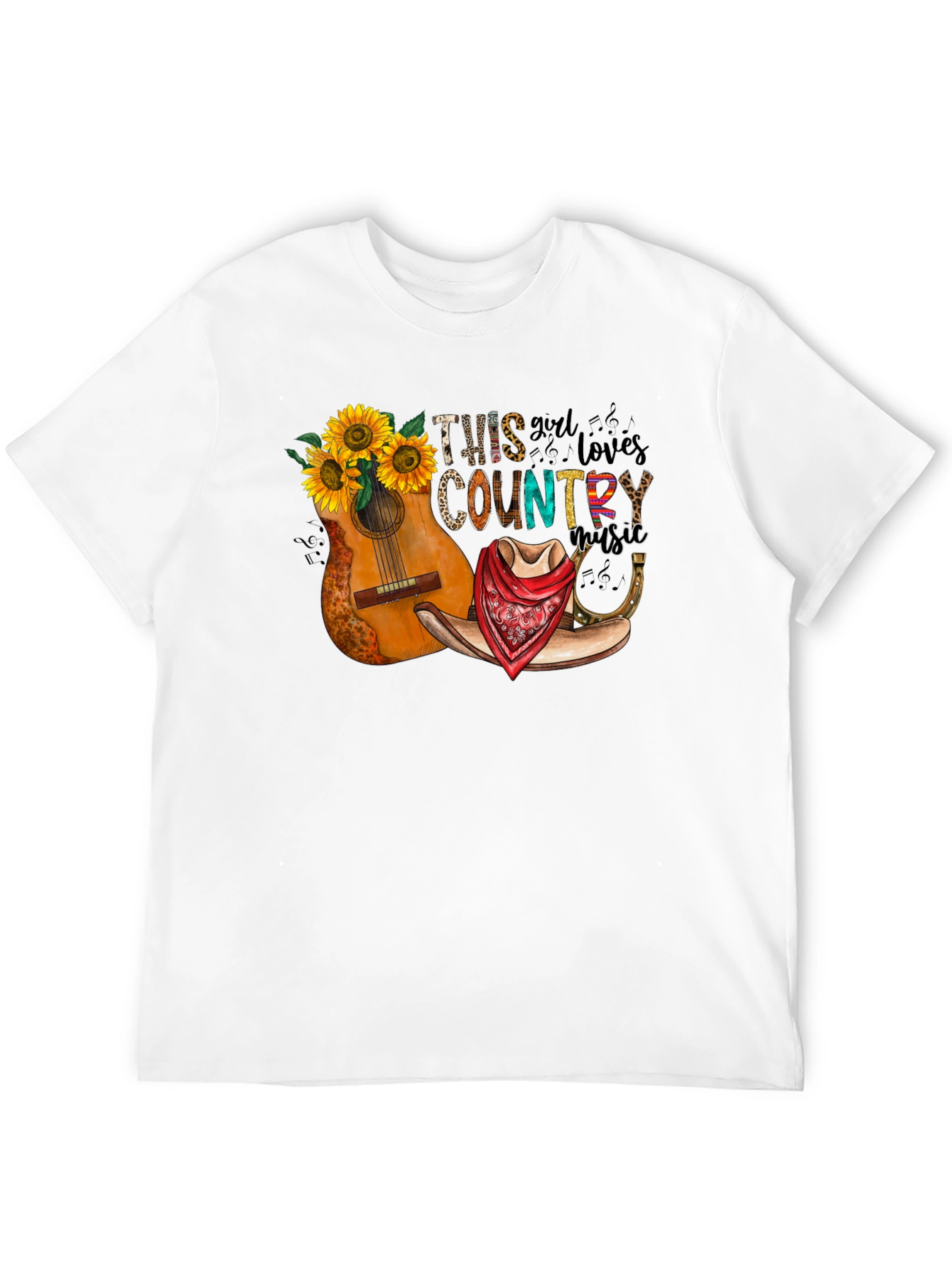 Country Music Lover Graphic Tee