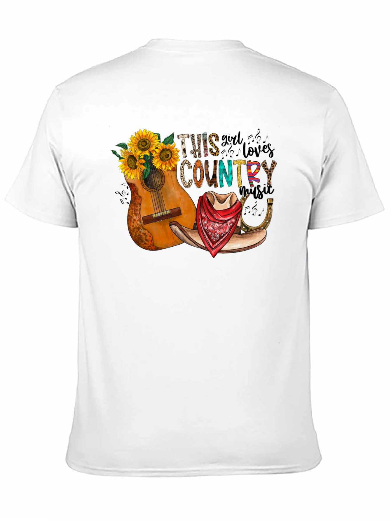 Country Music Lover Graphic Tee
