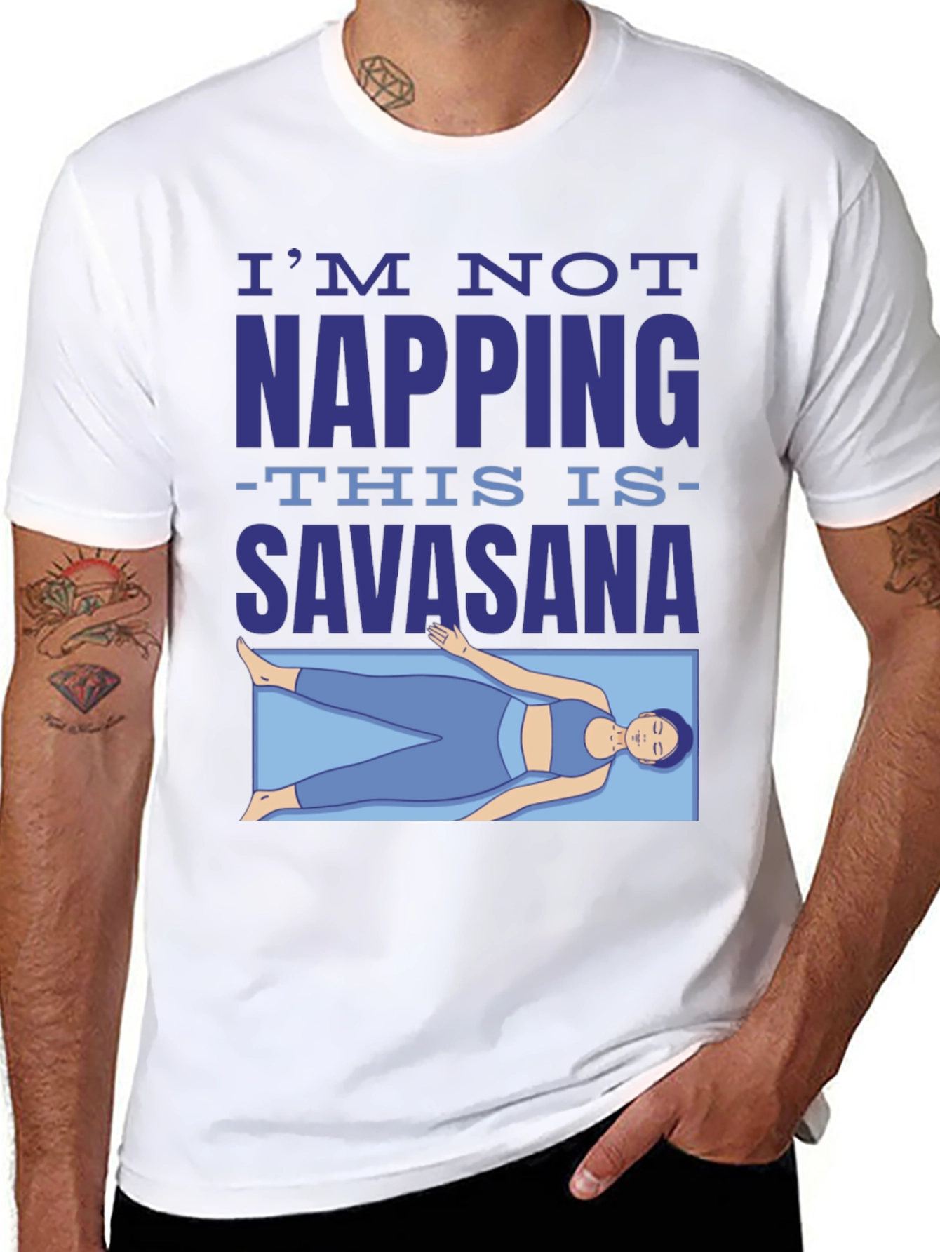 Savasana Yoga T-Shirt - Relaxation Mode On