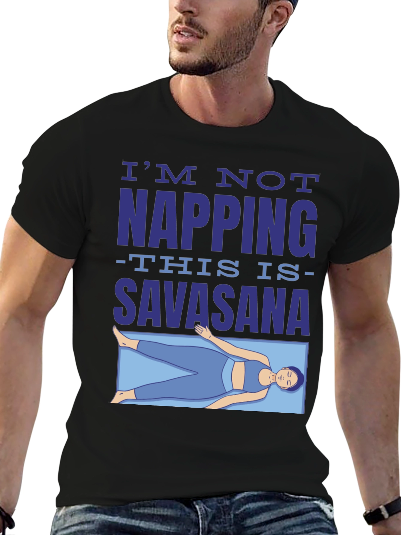 Savasana Yoga T-Shirt - Relaxation Mode On
