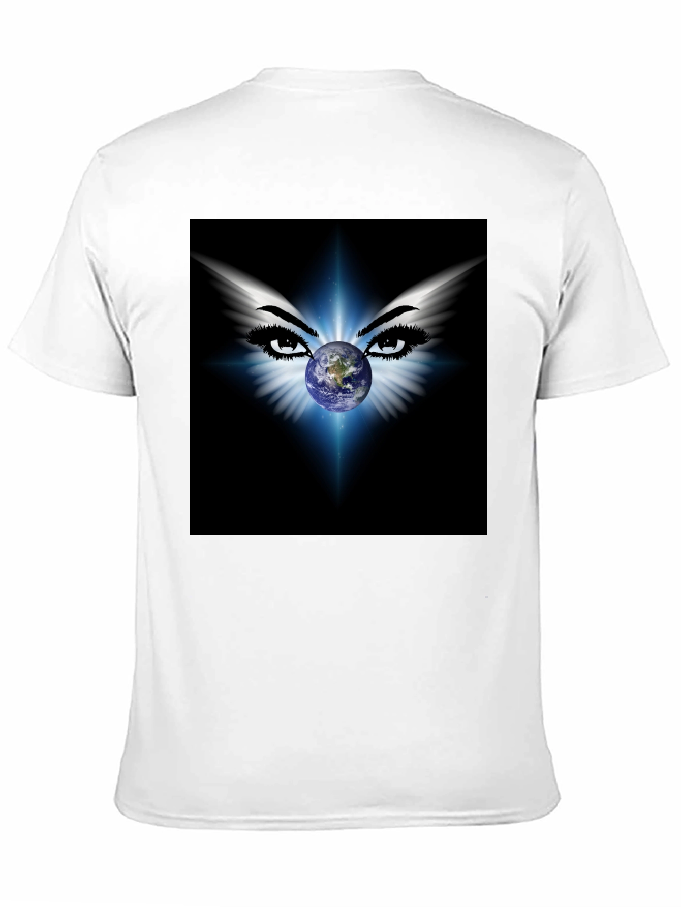 Earth Eyes Graphic Tee - Black