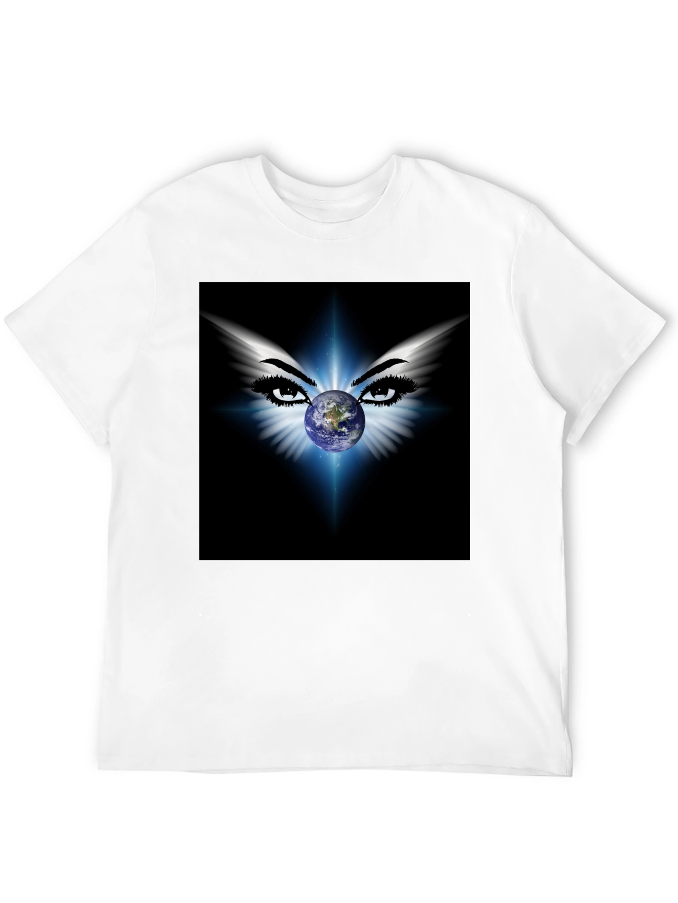 Earth Eyes Graphic Tee - Black