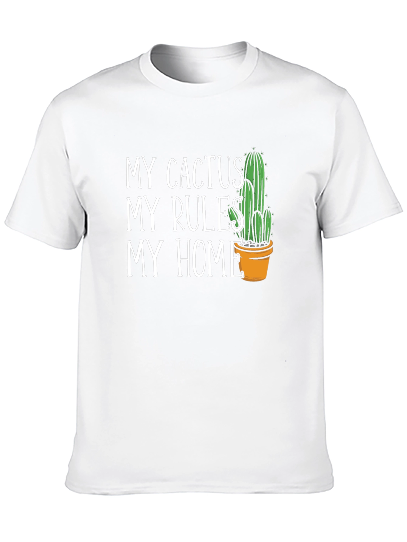 My Cactus My Rules My Home Graphic T-Shirt