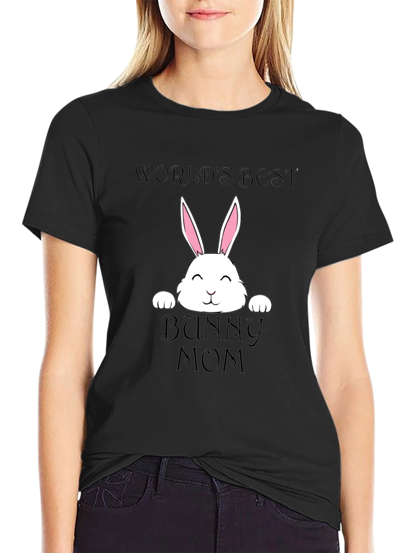 Worlds Best Bunny Mom T-Shirt
