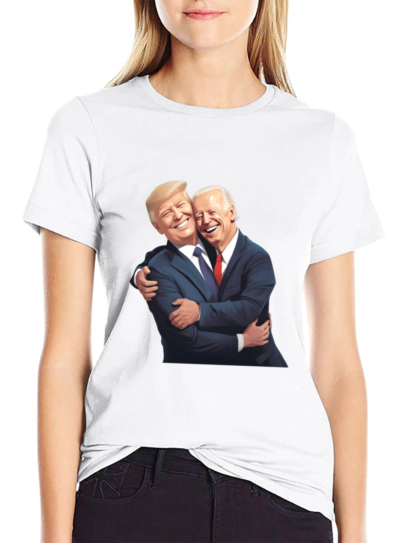 Political Humor Graphic T-Shirt - Embrace the Unity