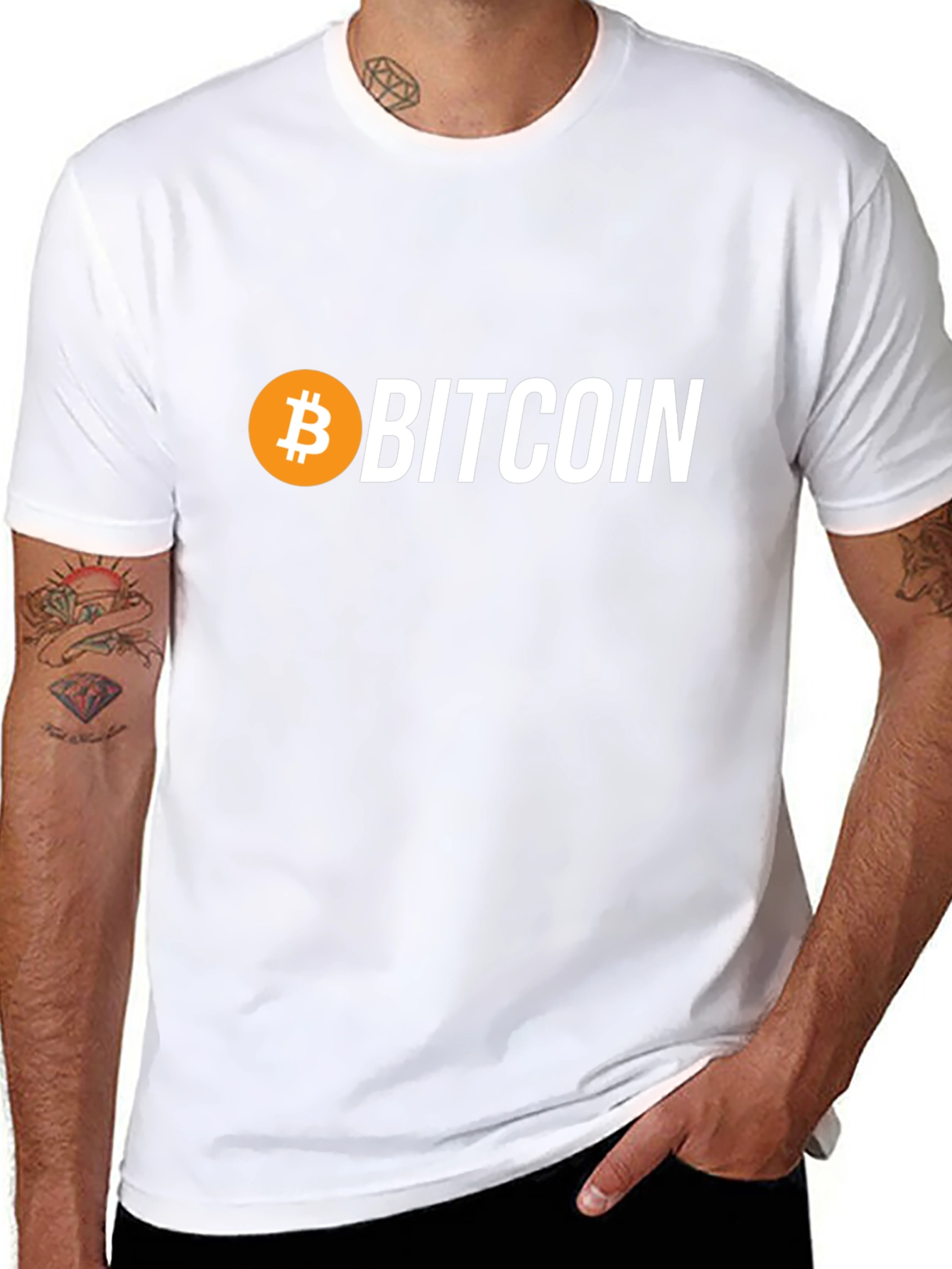 Bitcoin Crypto T-Shirt - Black - Trendy BTC Tee
