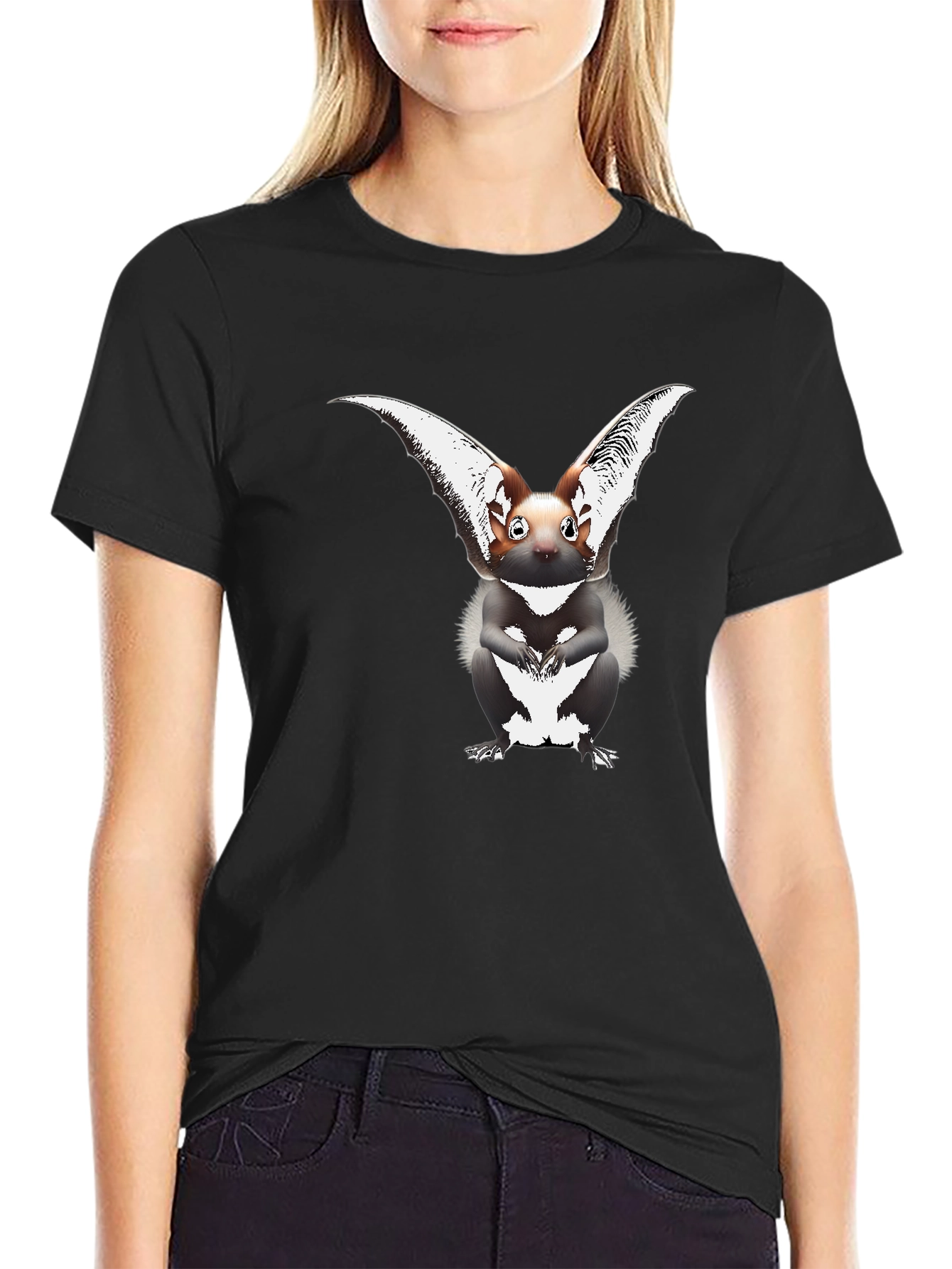 Creature Graphic Tee - Whimsical Animal Print