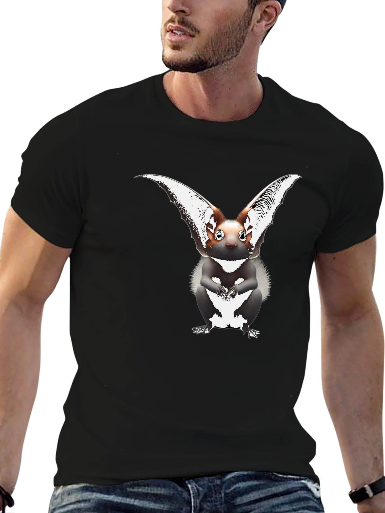 Creature Graphic Tee - Whimsical Animal Print