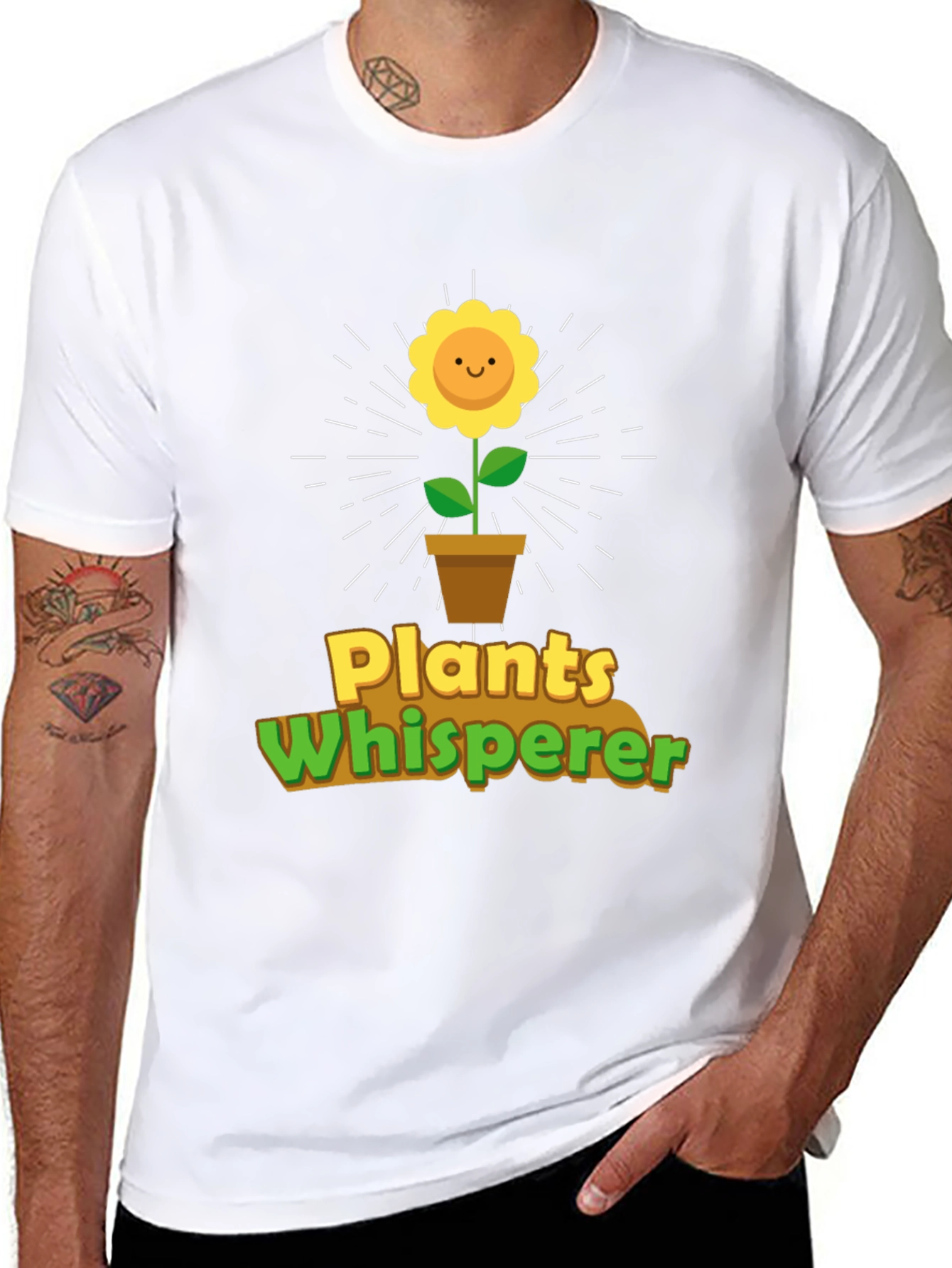Plants Whisperer Graphic T-Shirt