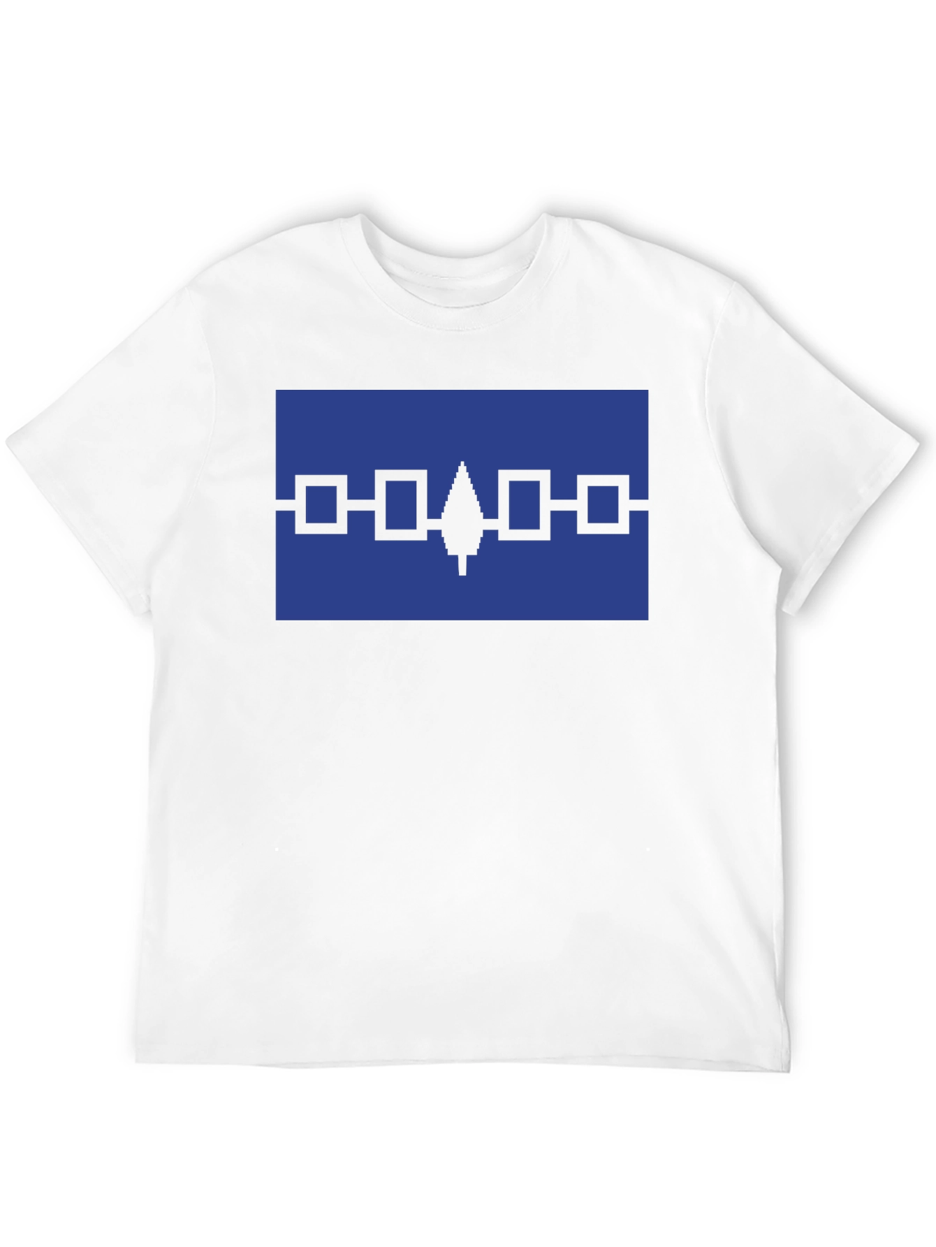 Mohawk Flag Graphic Tee - Black