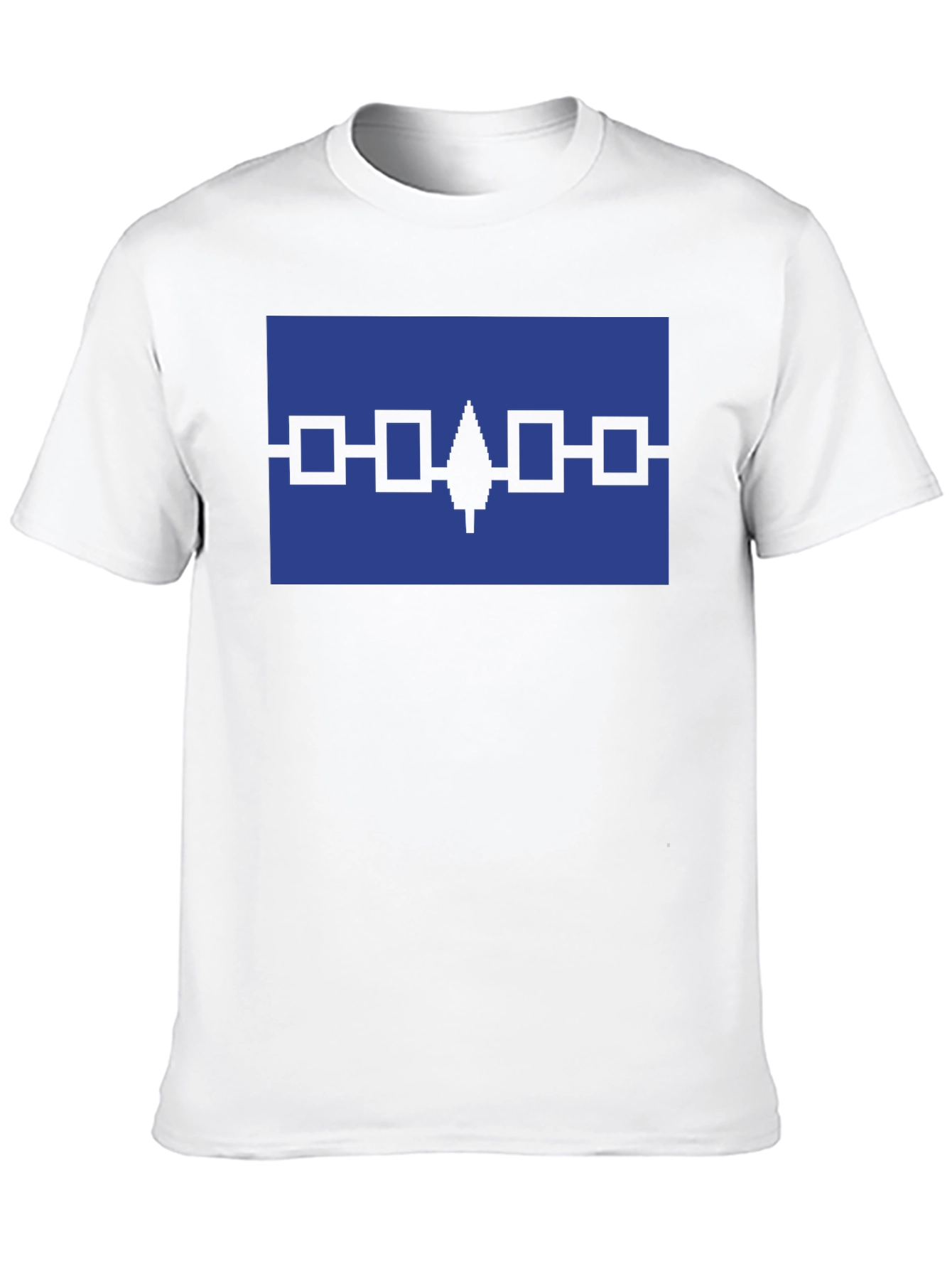 Mohawk Flag Graphic Tee - Black