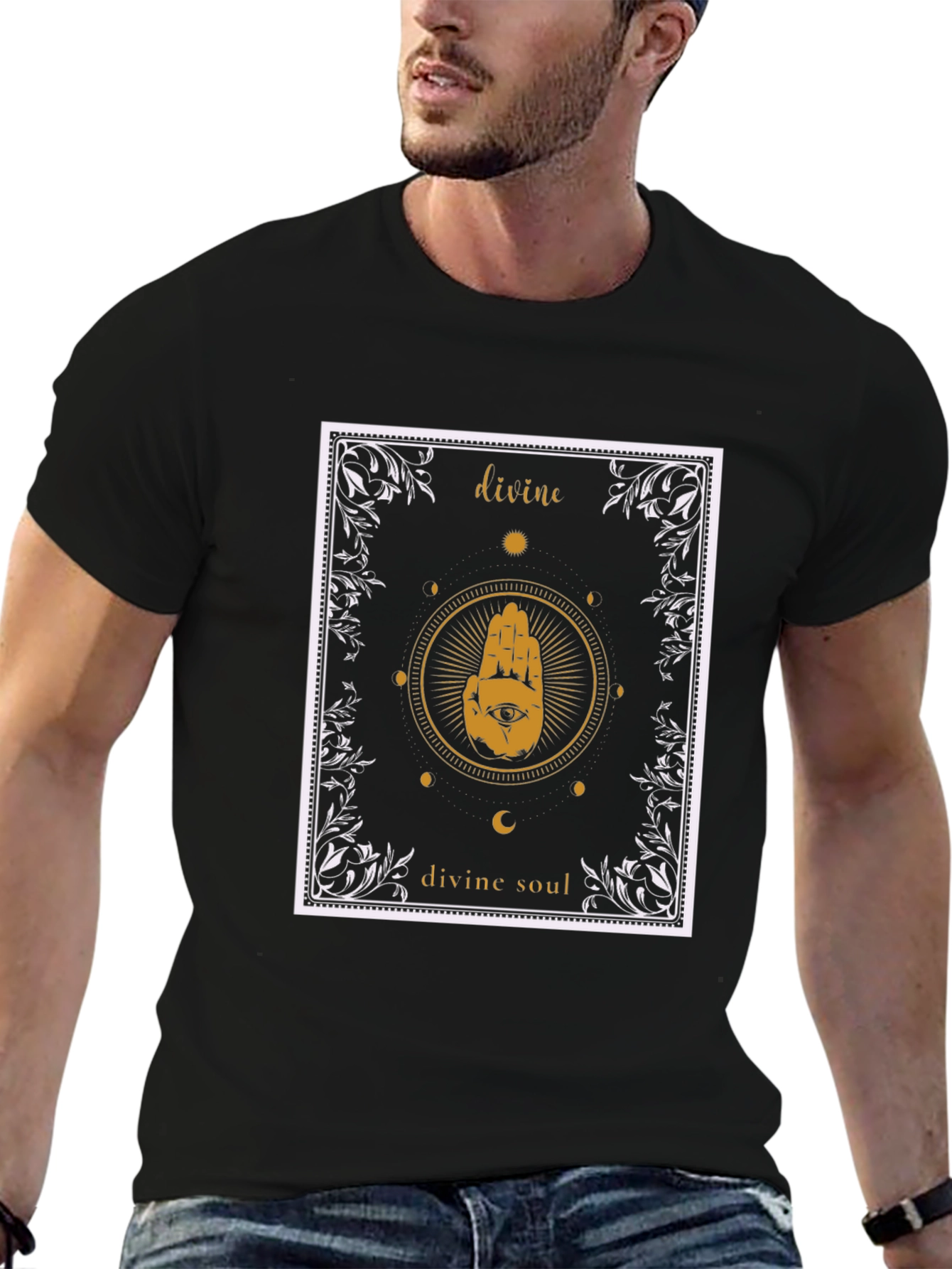 Divine Soul Graphic Tee - Spiritual Style