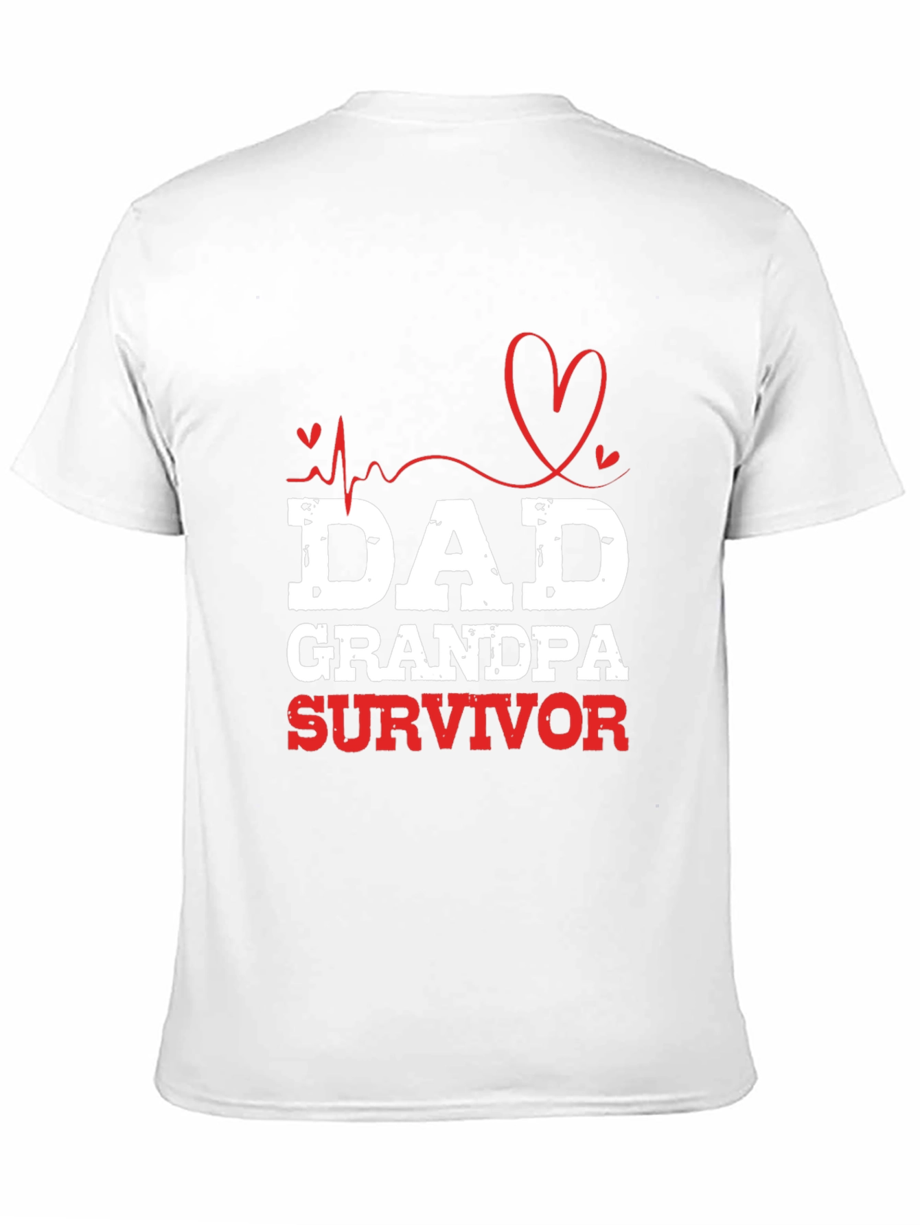 Dad Grandpa Survivor Graphic Tee