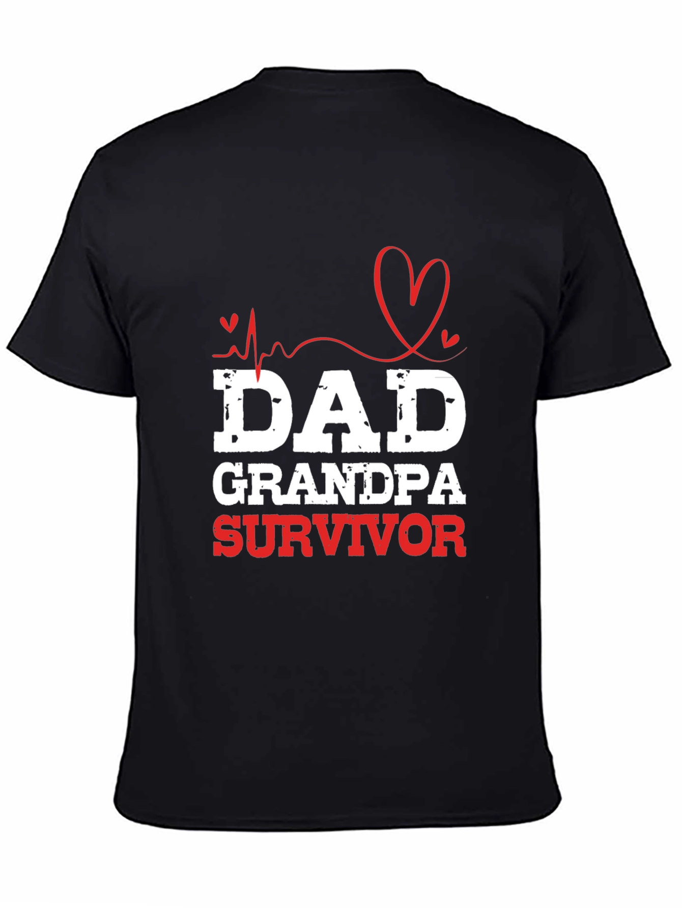 Dad Grandpa Survivor Graphic Tee