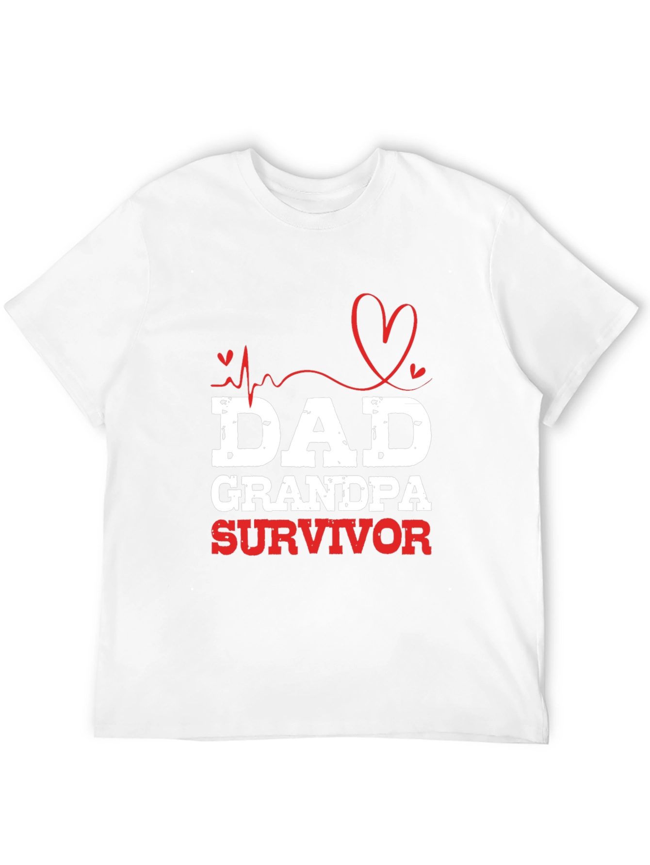 Dad Grandpa Survivor Graphic Tee
