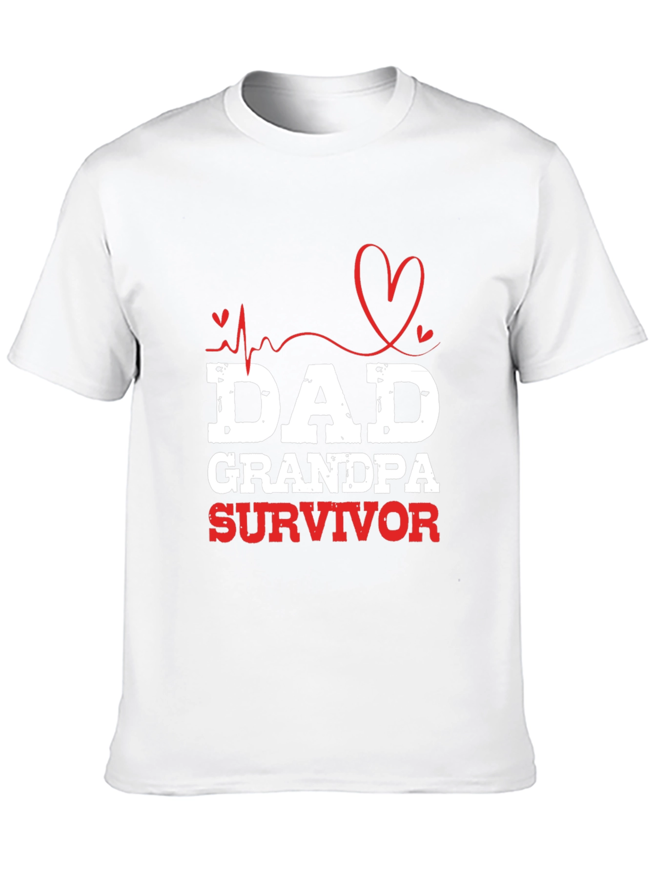 Dad Grandpa Survivor Graphic Tee