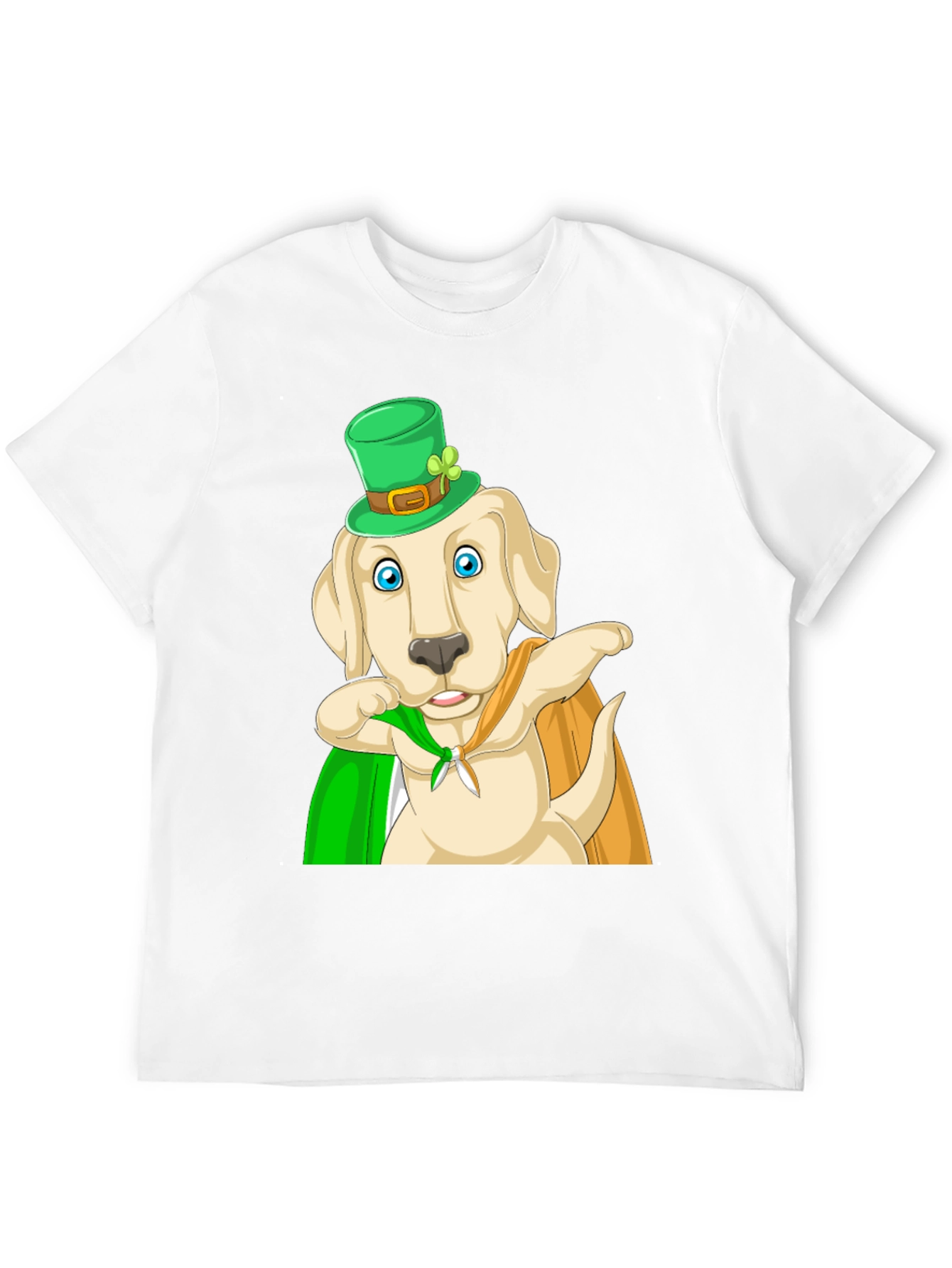 St. Patricks Day Dog Graphic Tee - Lucky Pup