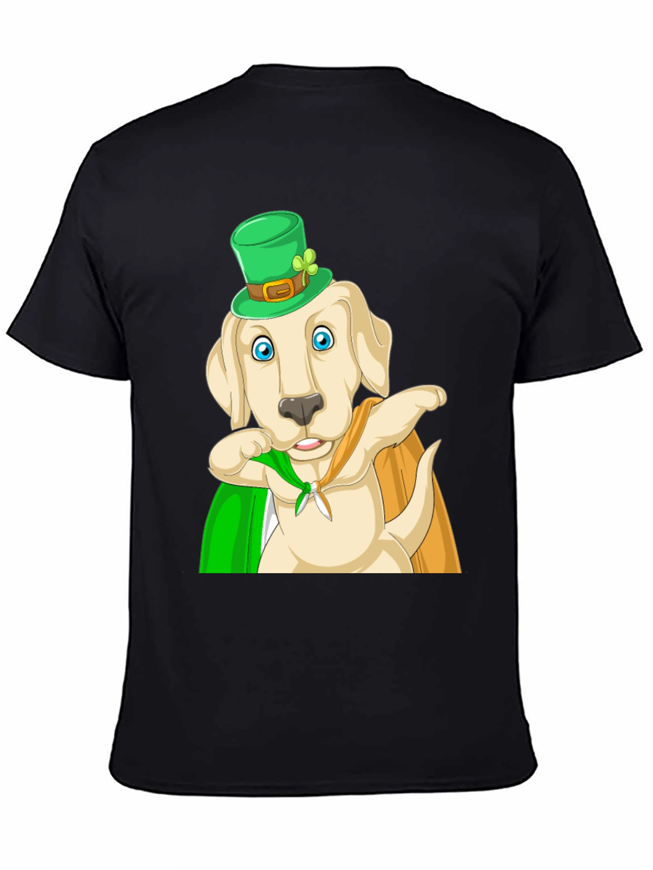 St. Patricks Day Dog Graphic Tee - Lucky Pup
