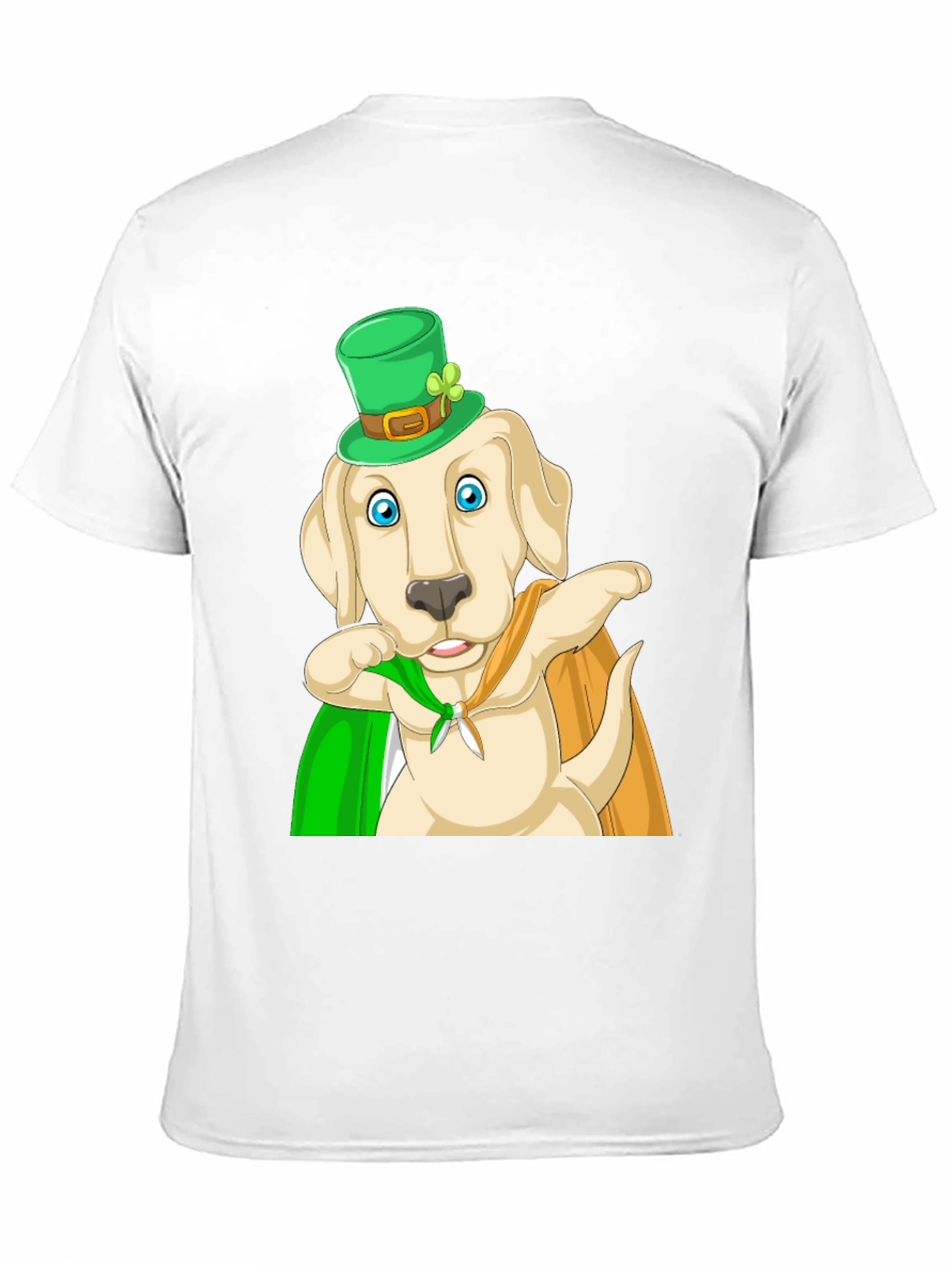 St. Patricks Day Dog Graphic Tee - Lucky Pup
