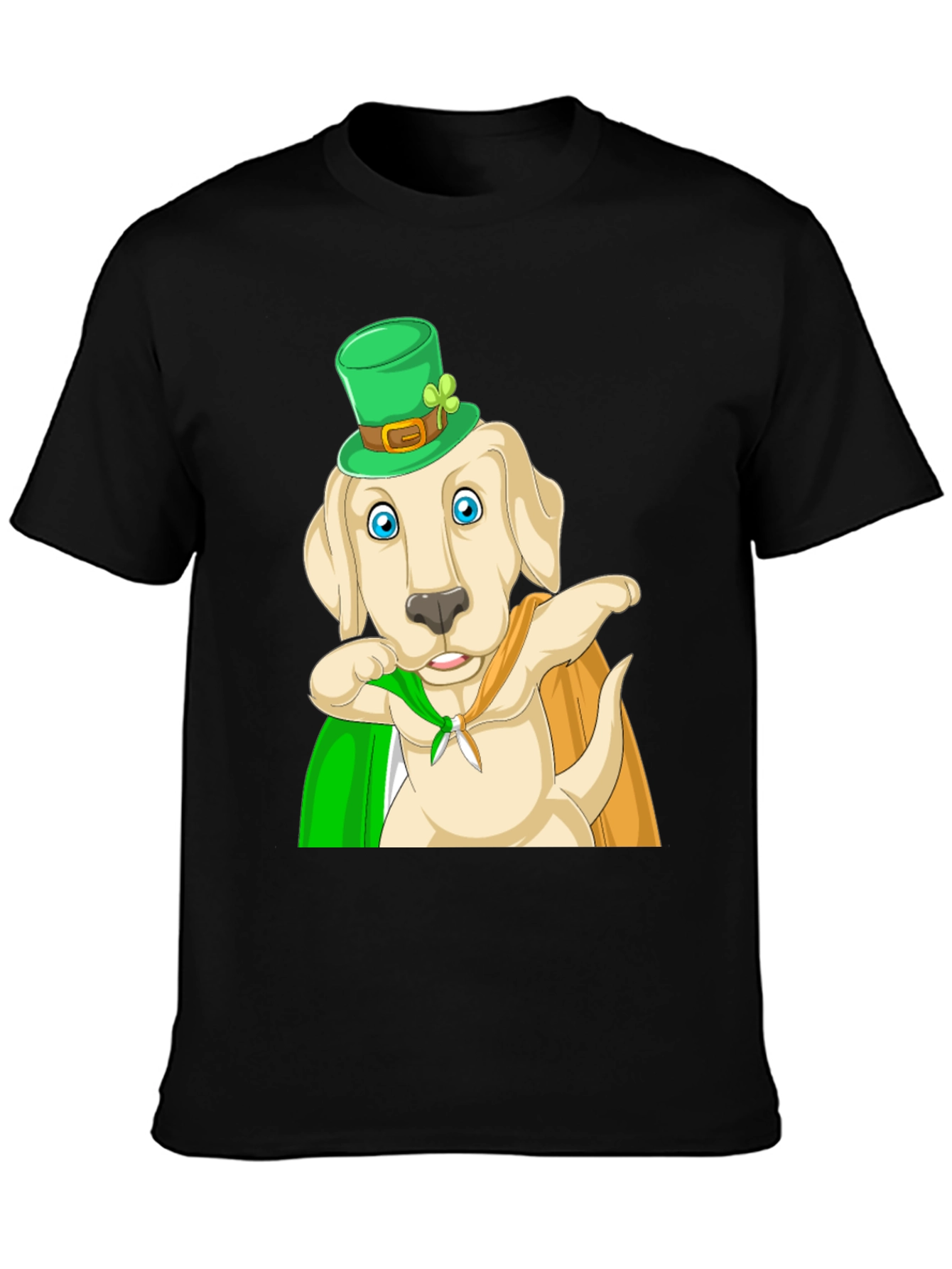 St. Patricks Day Dog Graphic Tee - Lucky Pup