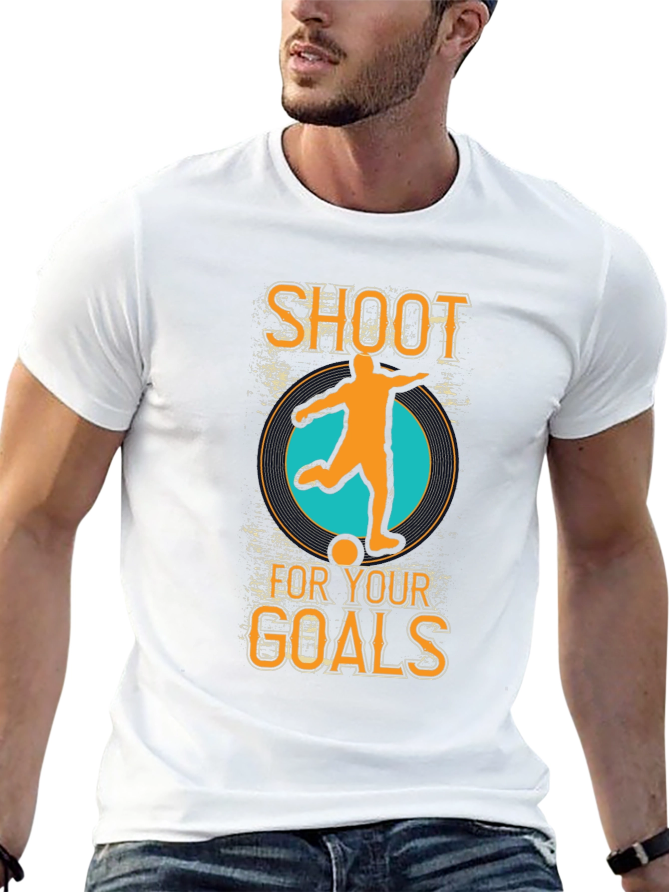 Shoot for Your Goals Graphic T-Shirt