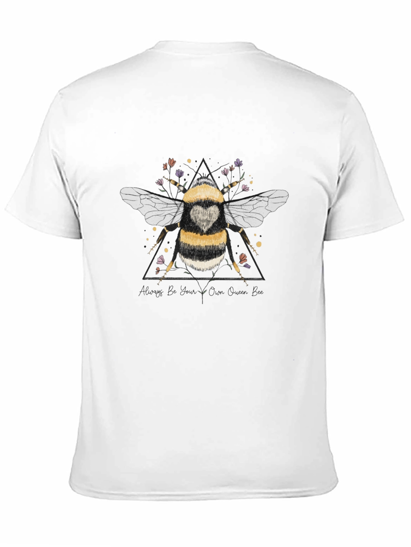 Bumble Bee Graphic T-Shirt - Black Cotton Tee