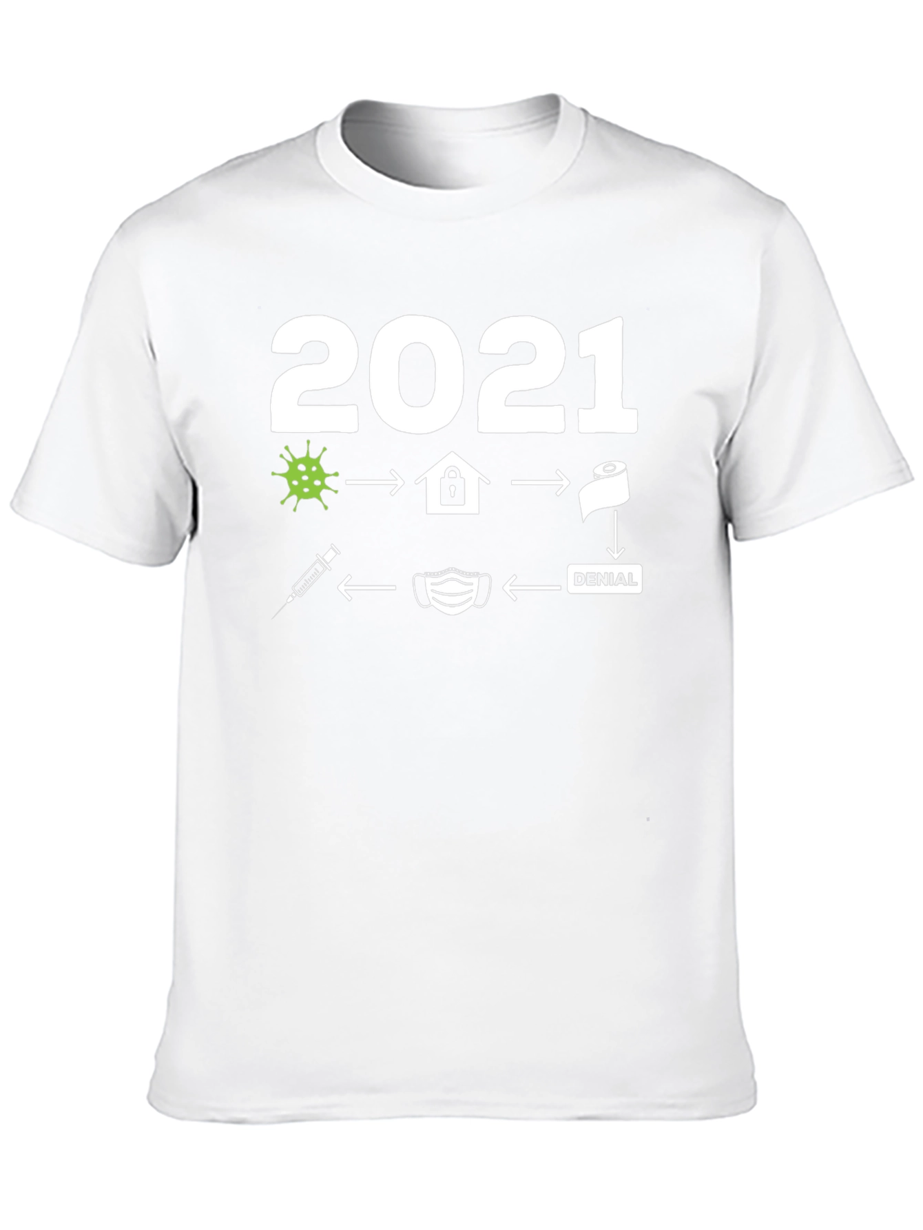 2021 Pandemic Black T-Shirt