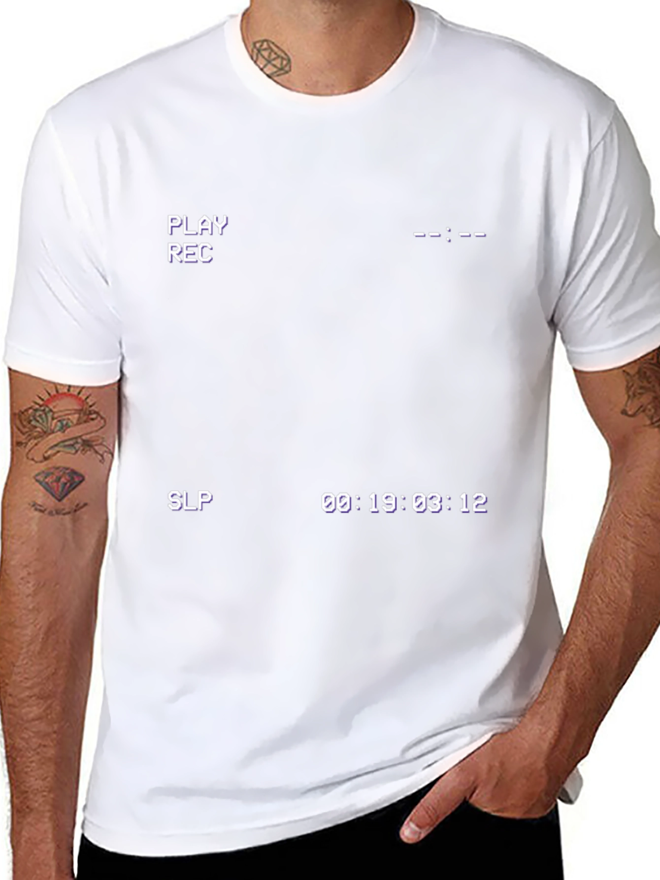 Retro Camcorder Style T-Shirt