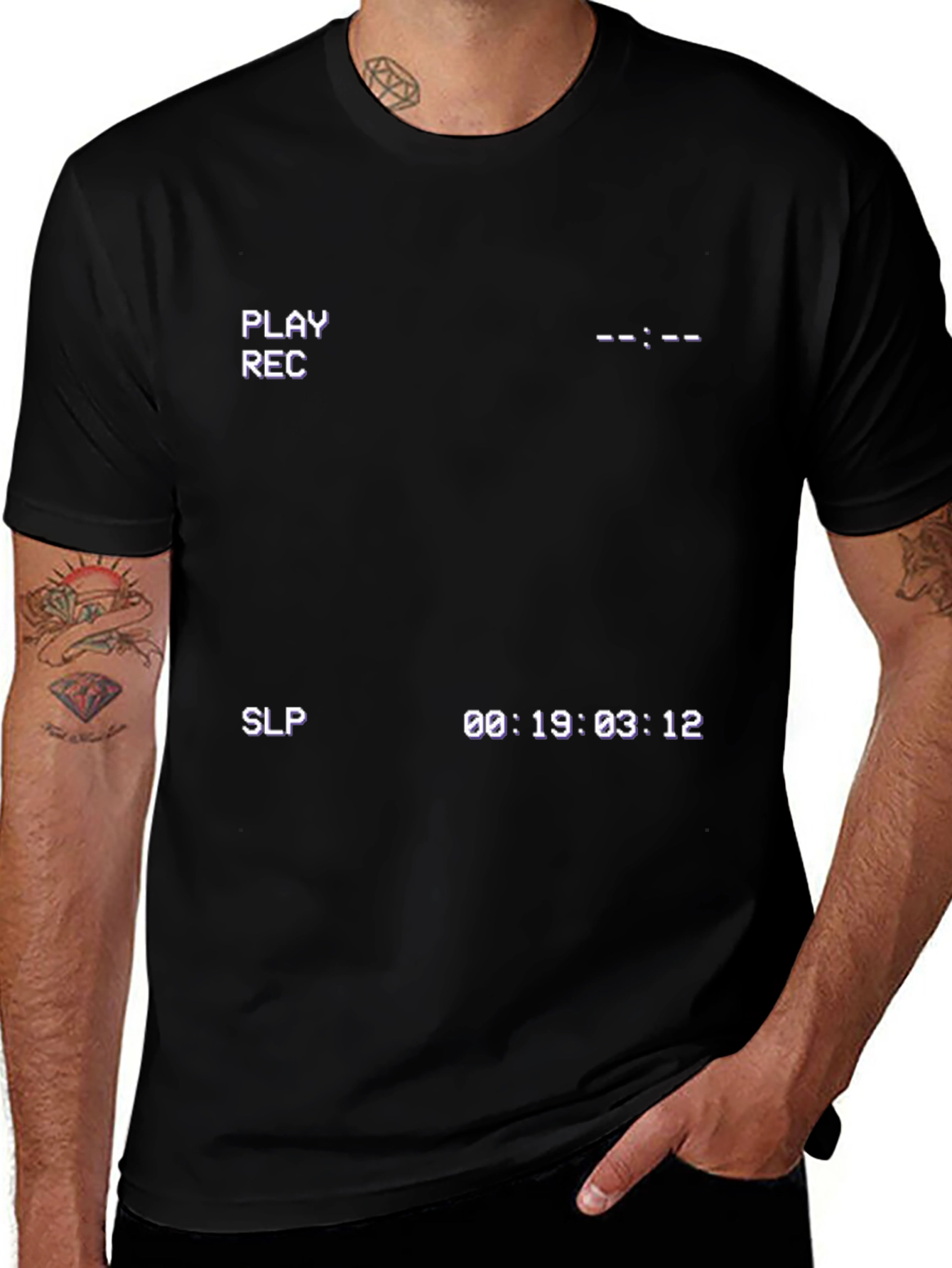 Retro Camcorder Style T-Shirt