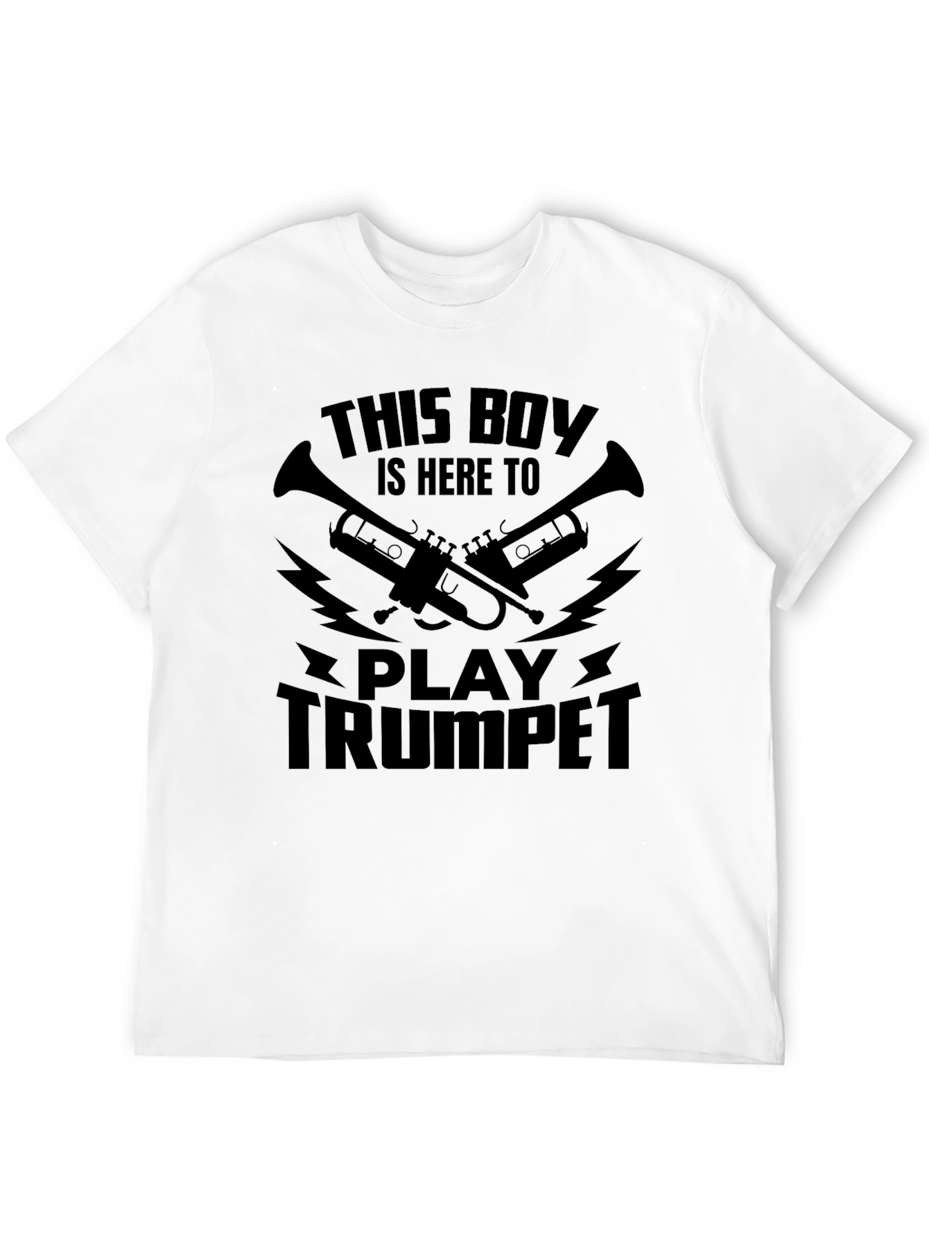 This Boy Plays Trumpet Graphic T-Shirt
